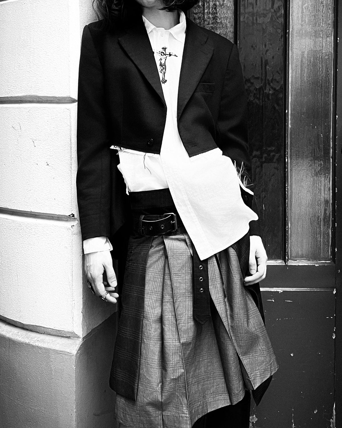 Hybrid Kilt Skirt "Leduc"