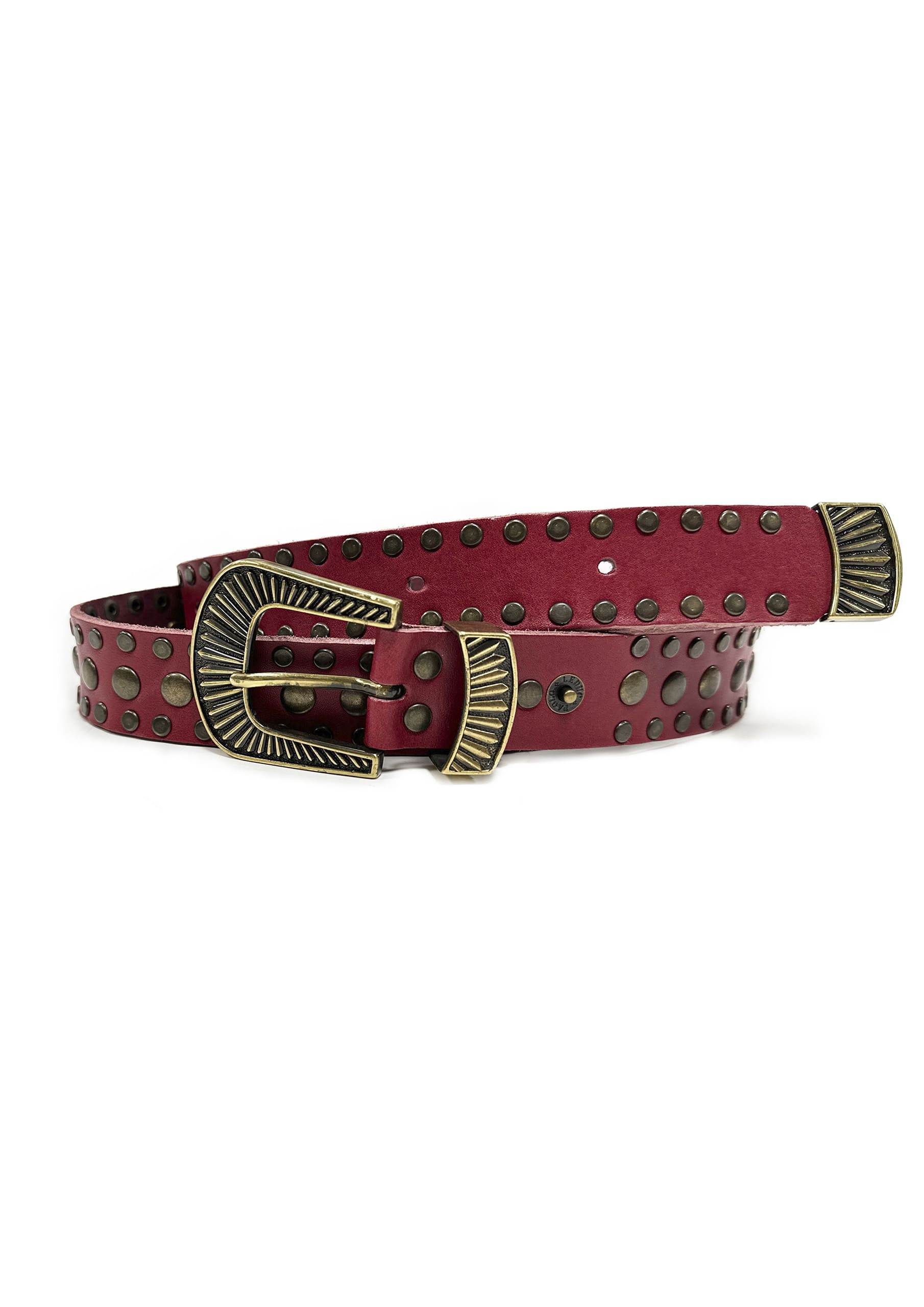Belt “Corrective Service“ Red