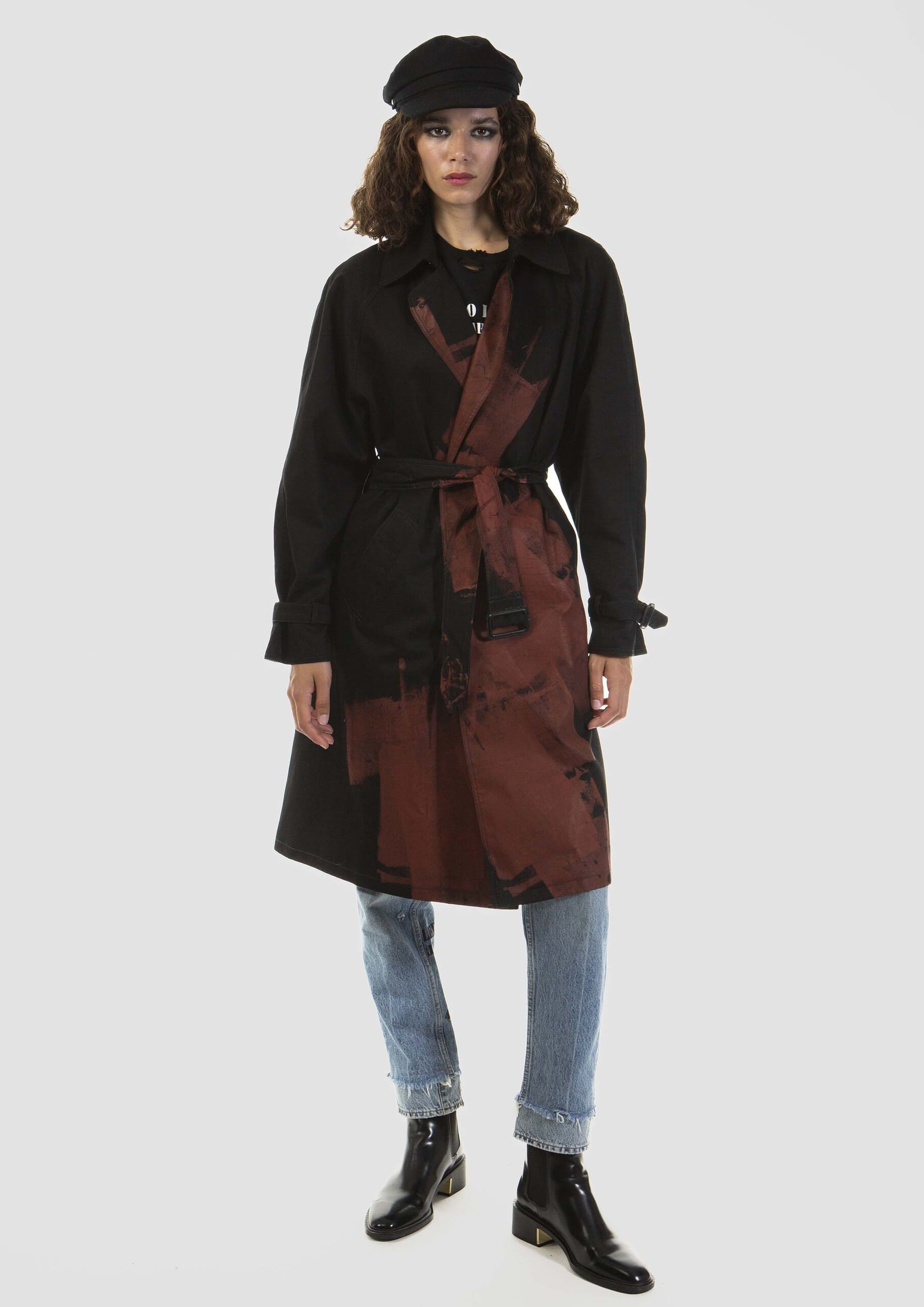 Bleeding Trench Coat