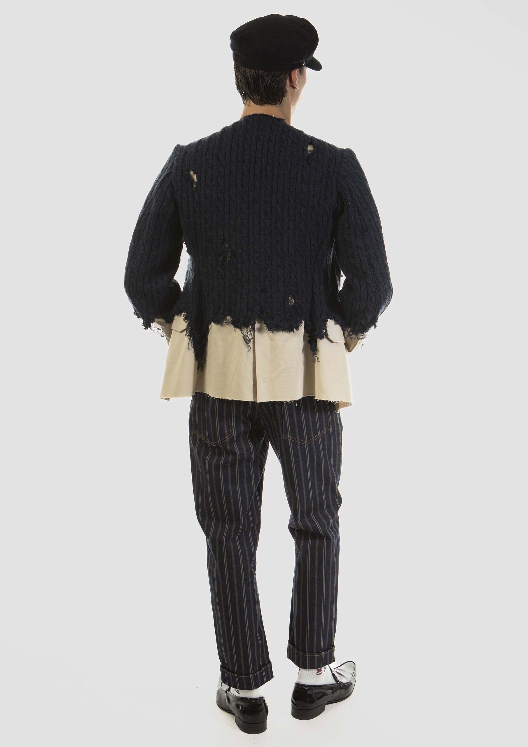 Cross-bred Sweater Blazer