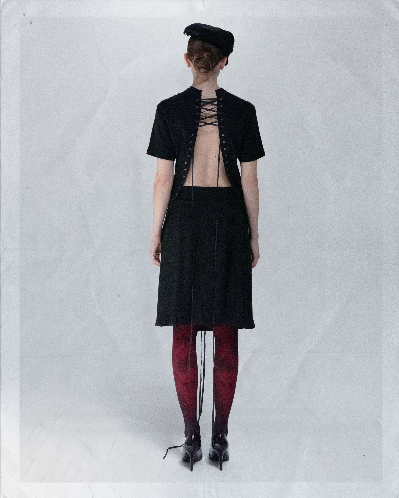 T-shirt bustier “Corrective service"