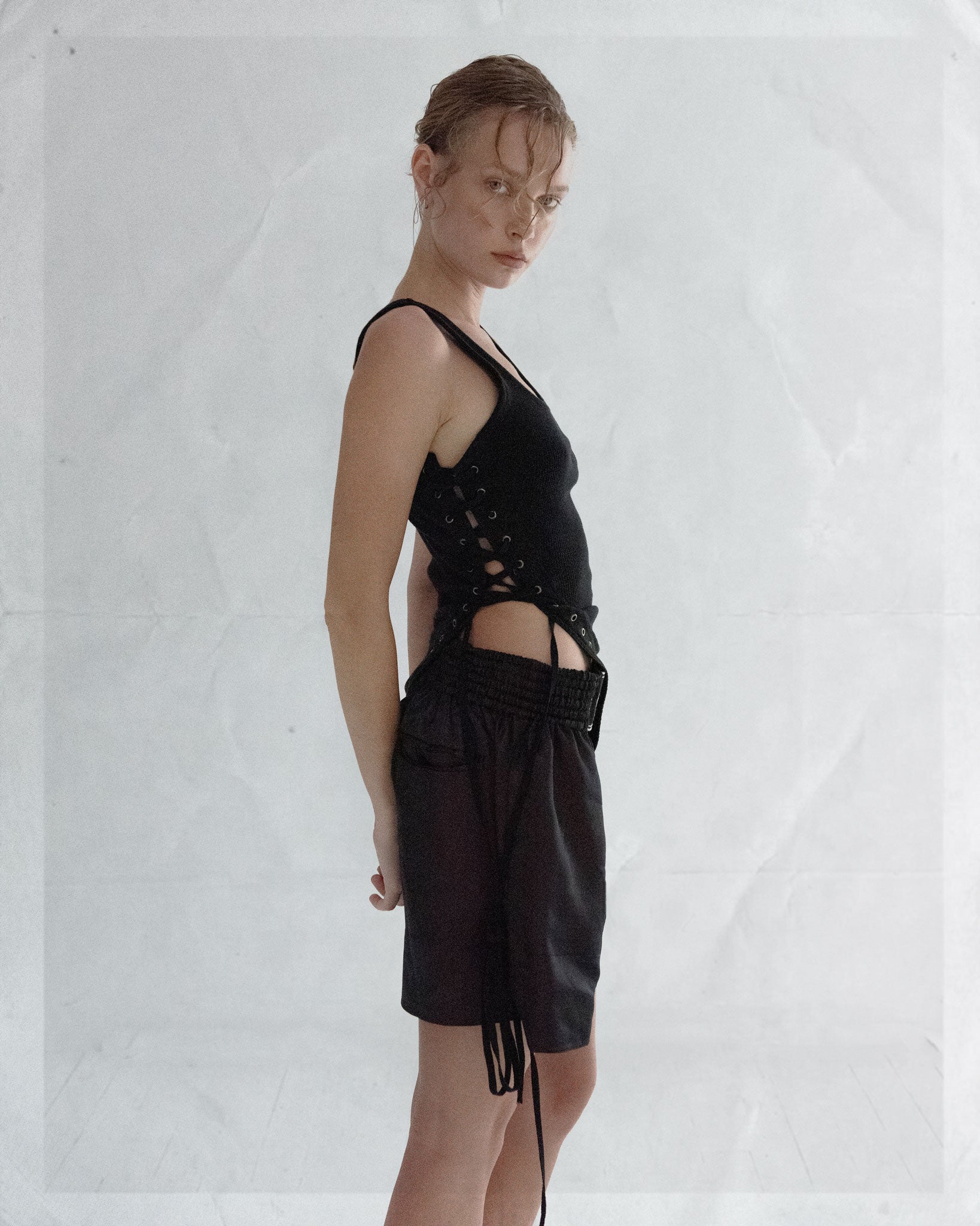 Tank Top “Bustier Leduc” Black
