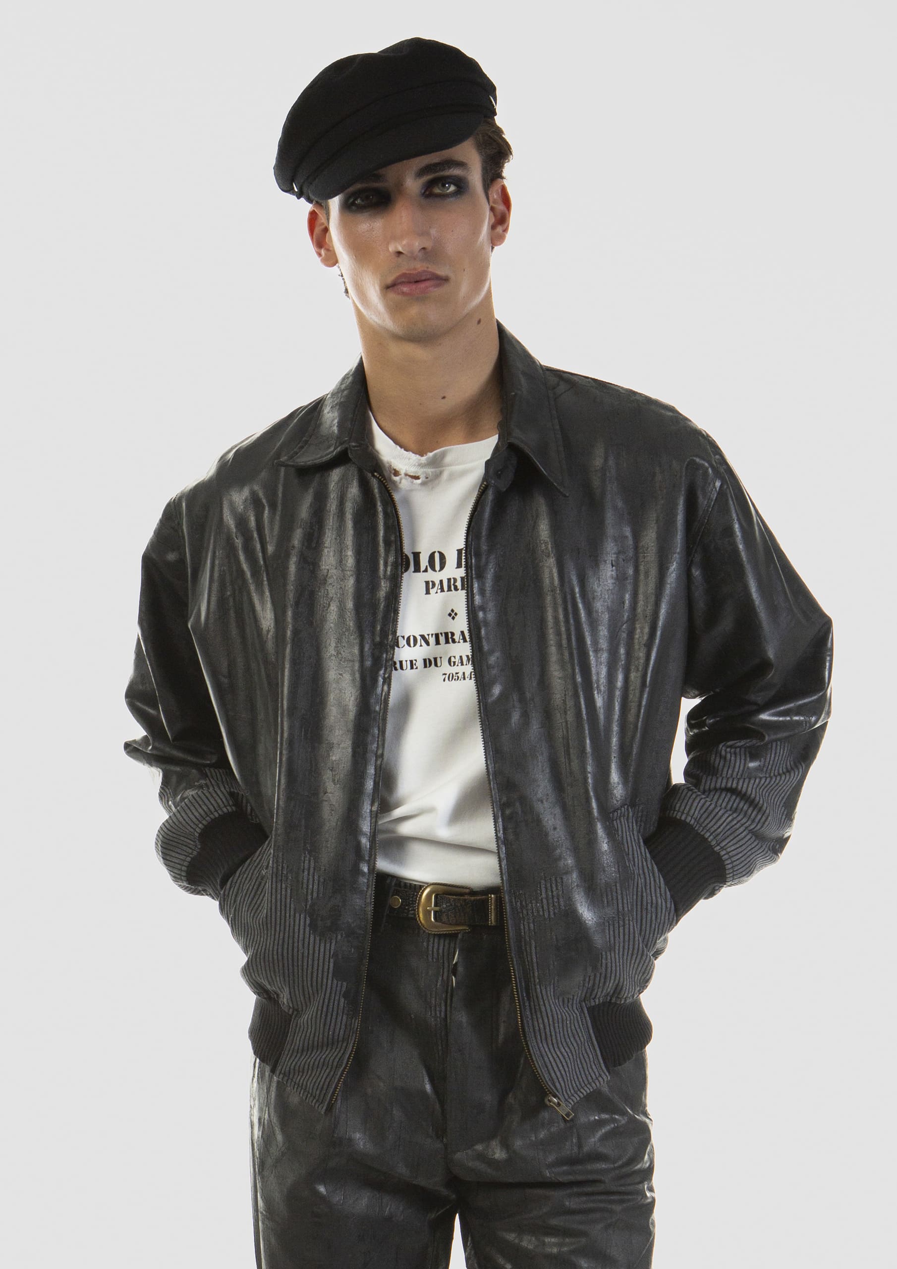 Reverso Bomber Jacket Black Pearl