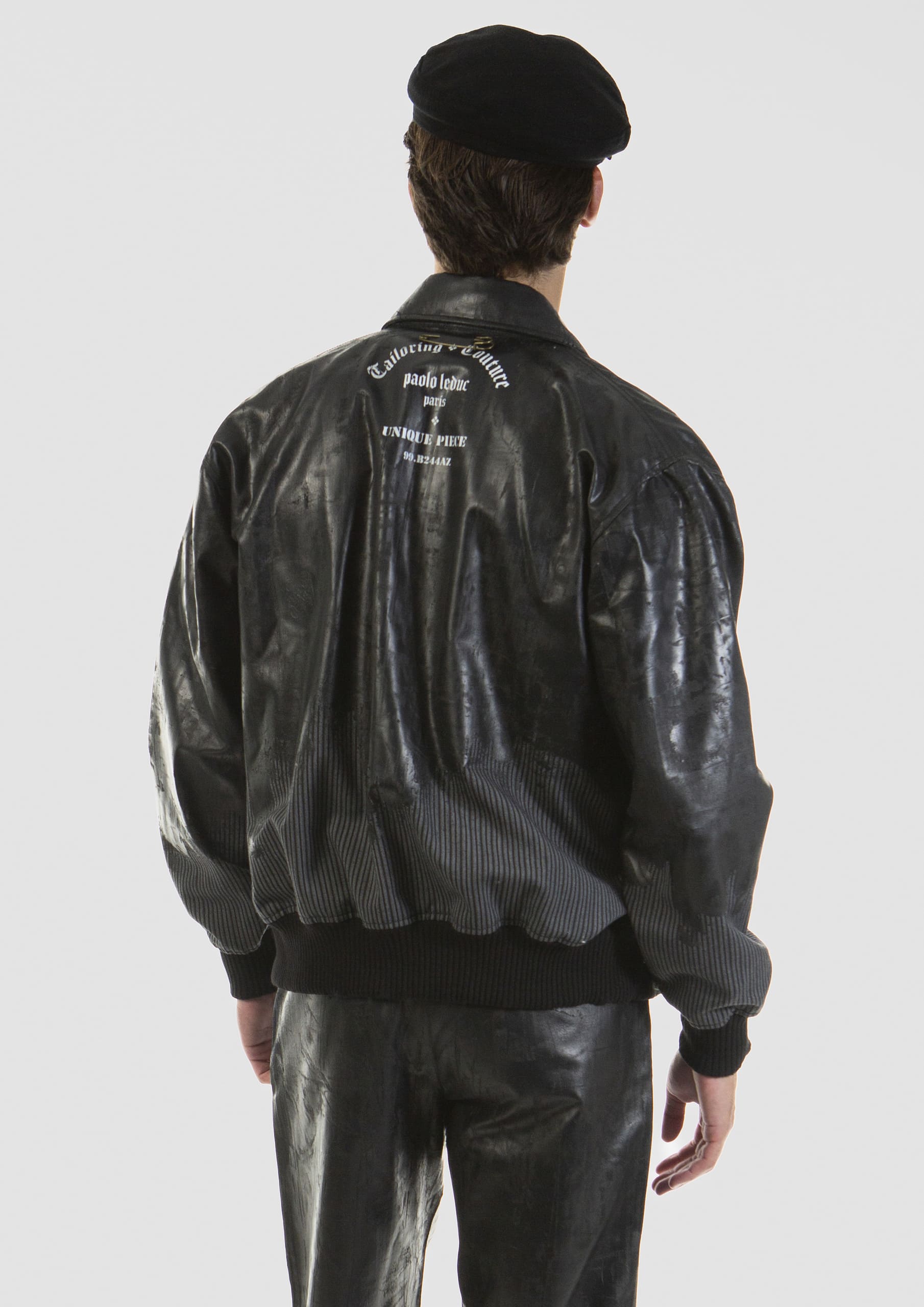 Reverso Bomber Jacket Black Pearl