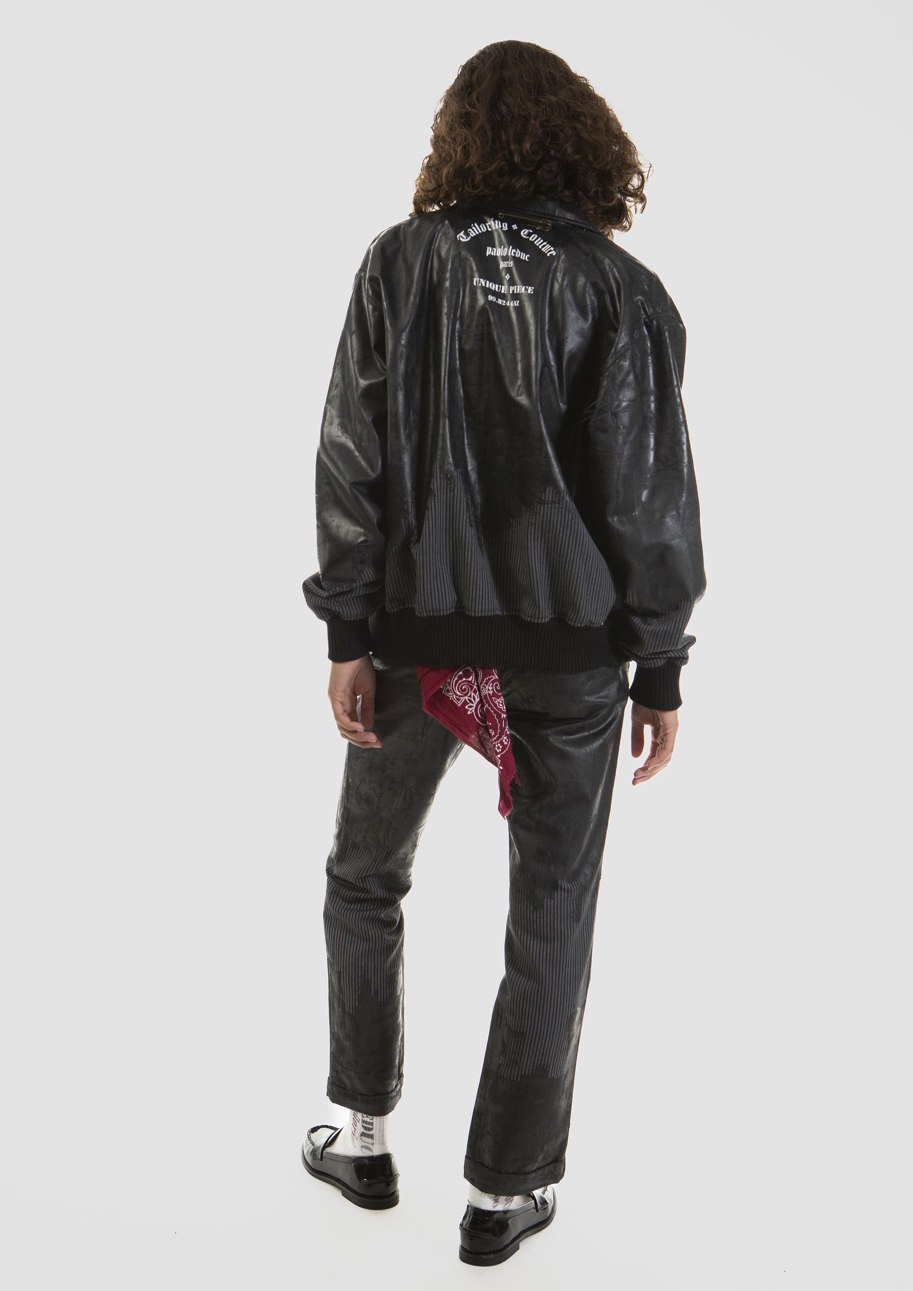 Reverso Bomber Jacket Black Pearl