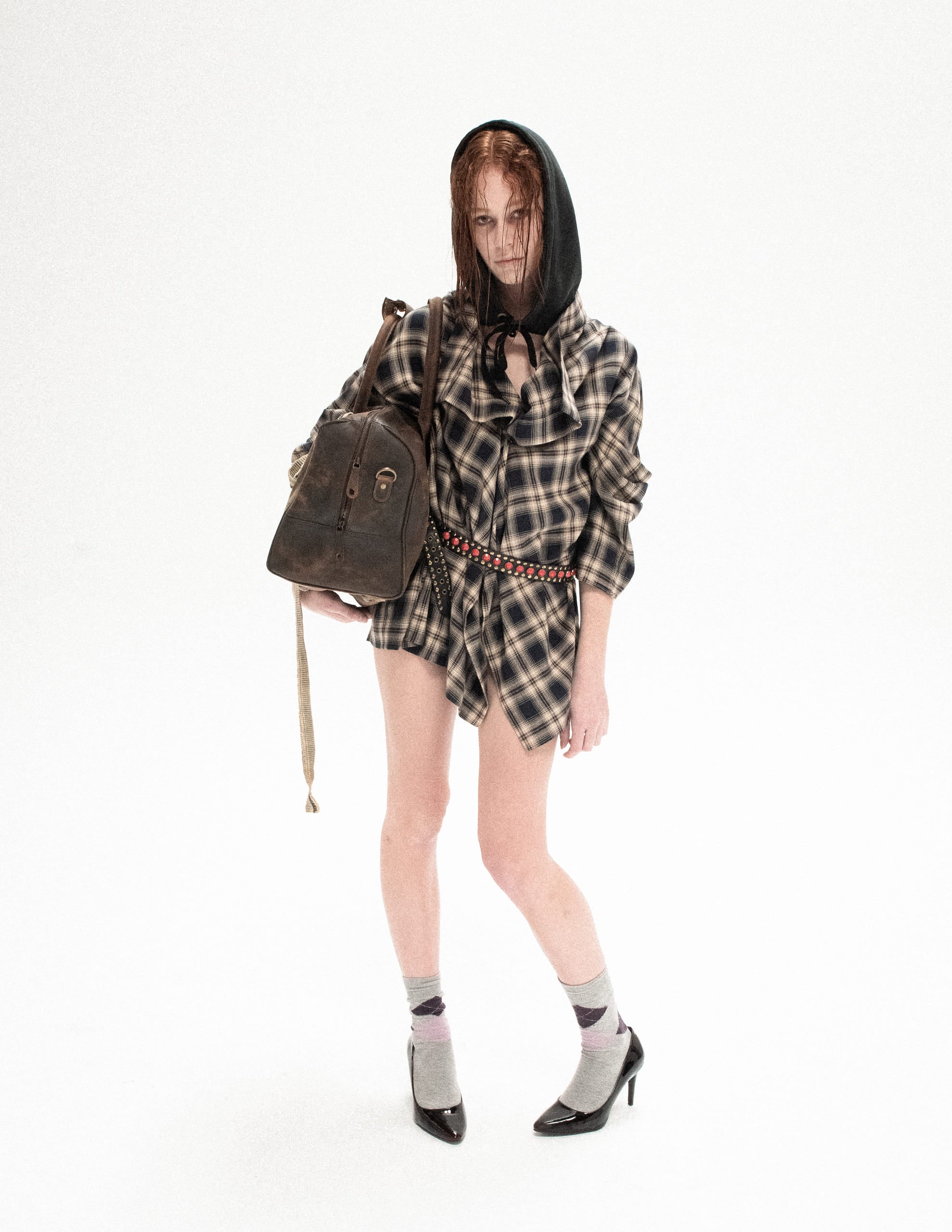 Ruffled shirt “confessional”