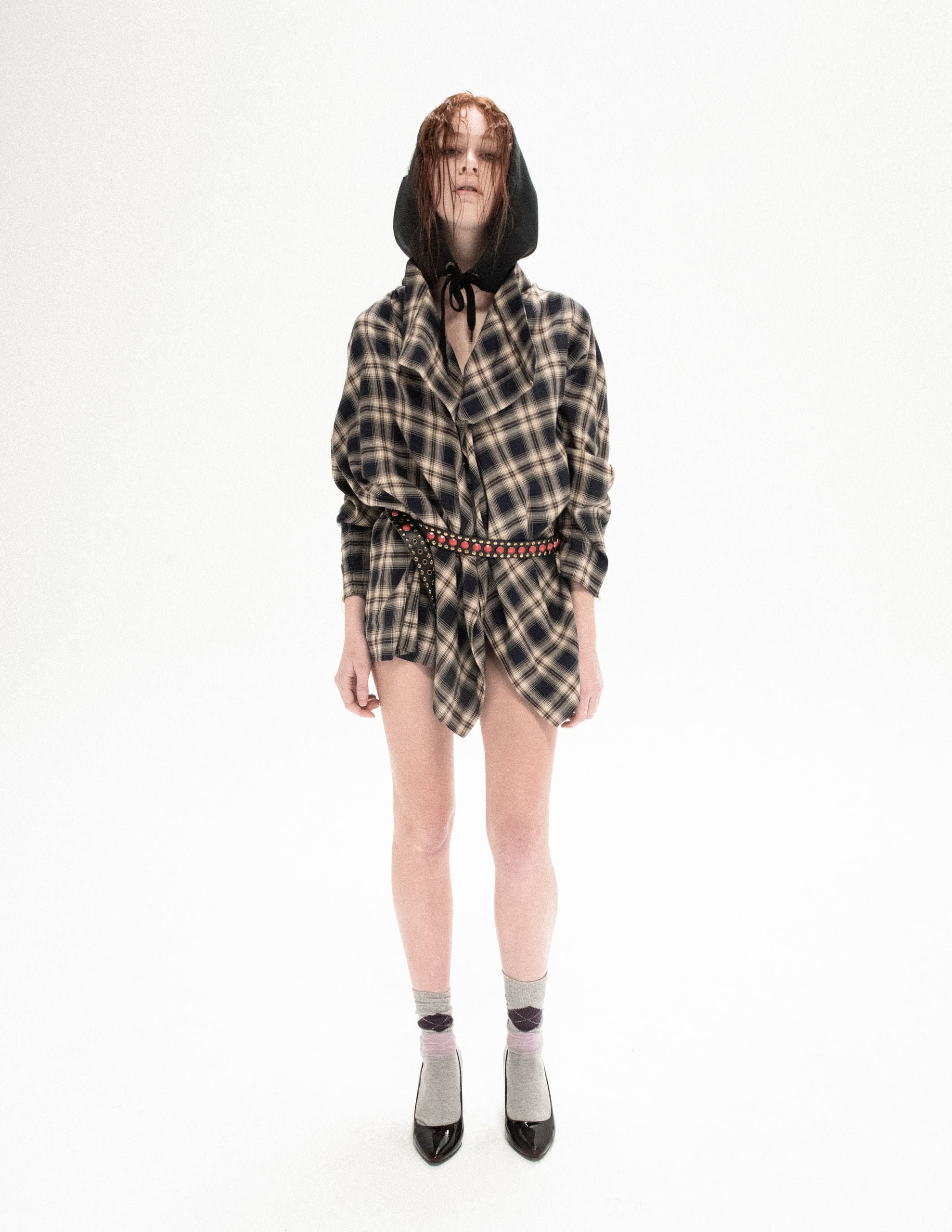 Ruffled shirt “confessional”
