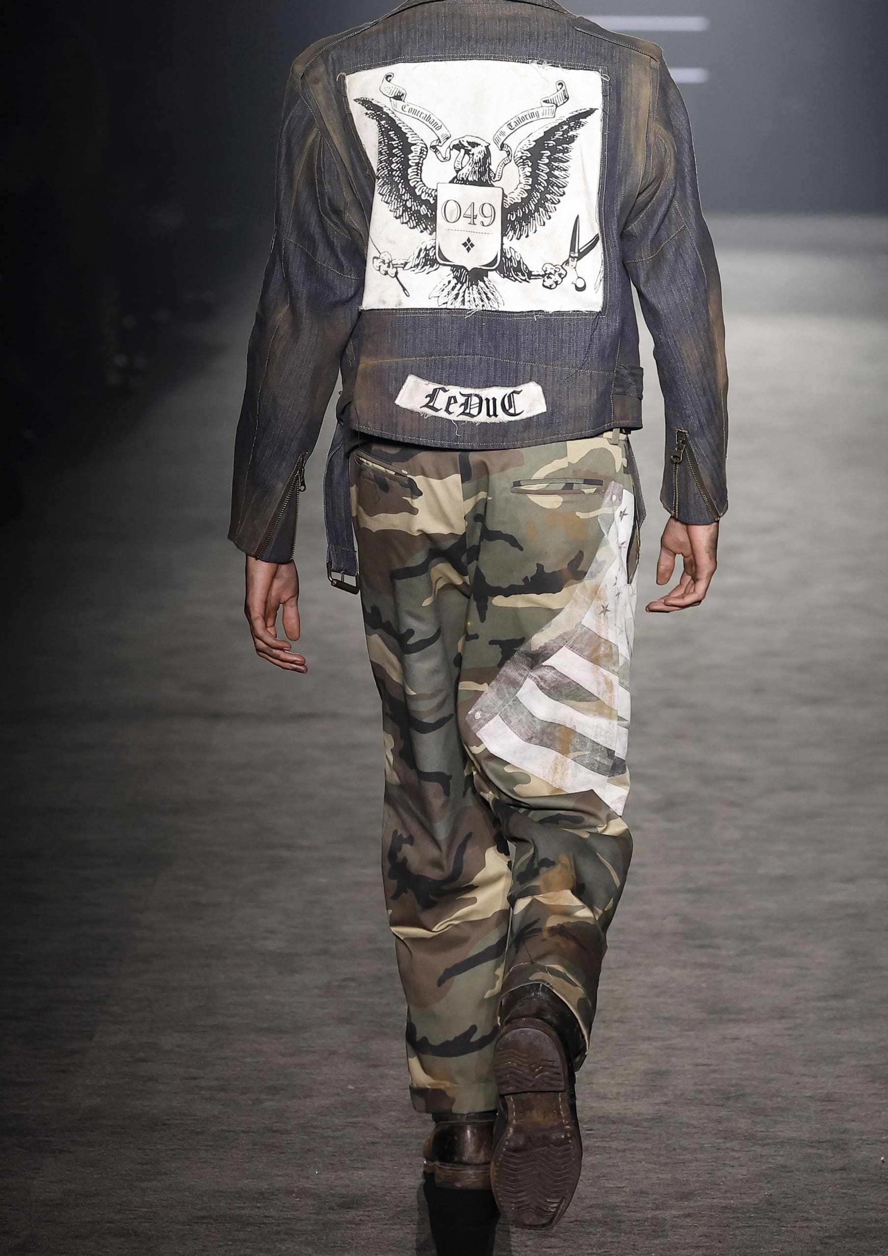Tailored Pants "Camouflage"