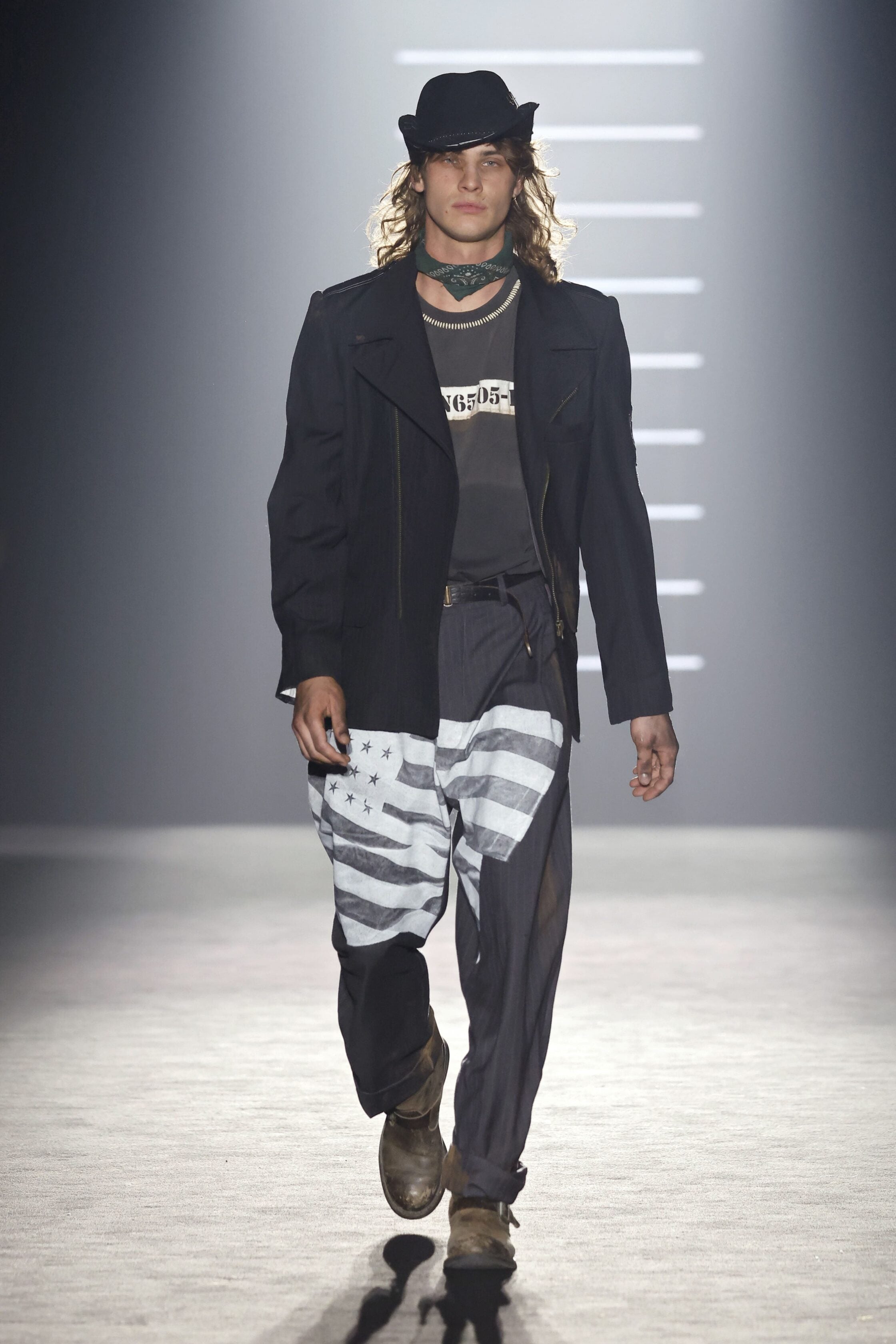 Tailored pants "Lost Flag"