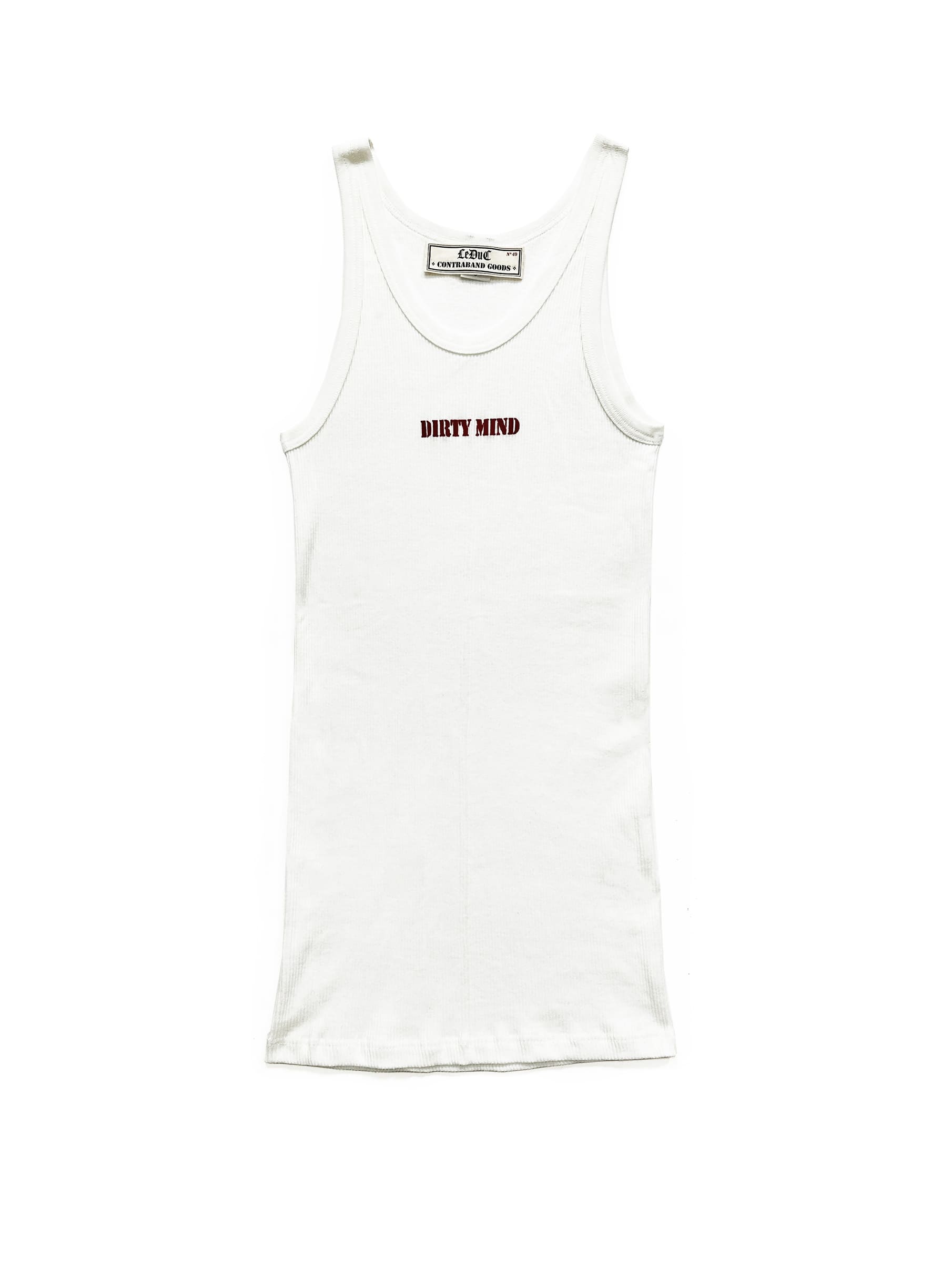 トップス Magliano dirty white tank top Magliano Dirty White Cotton Nudo Wrapped Tank Top | Garmentory