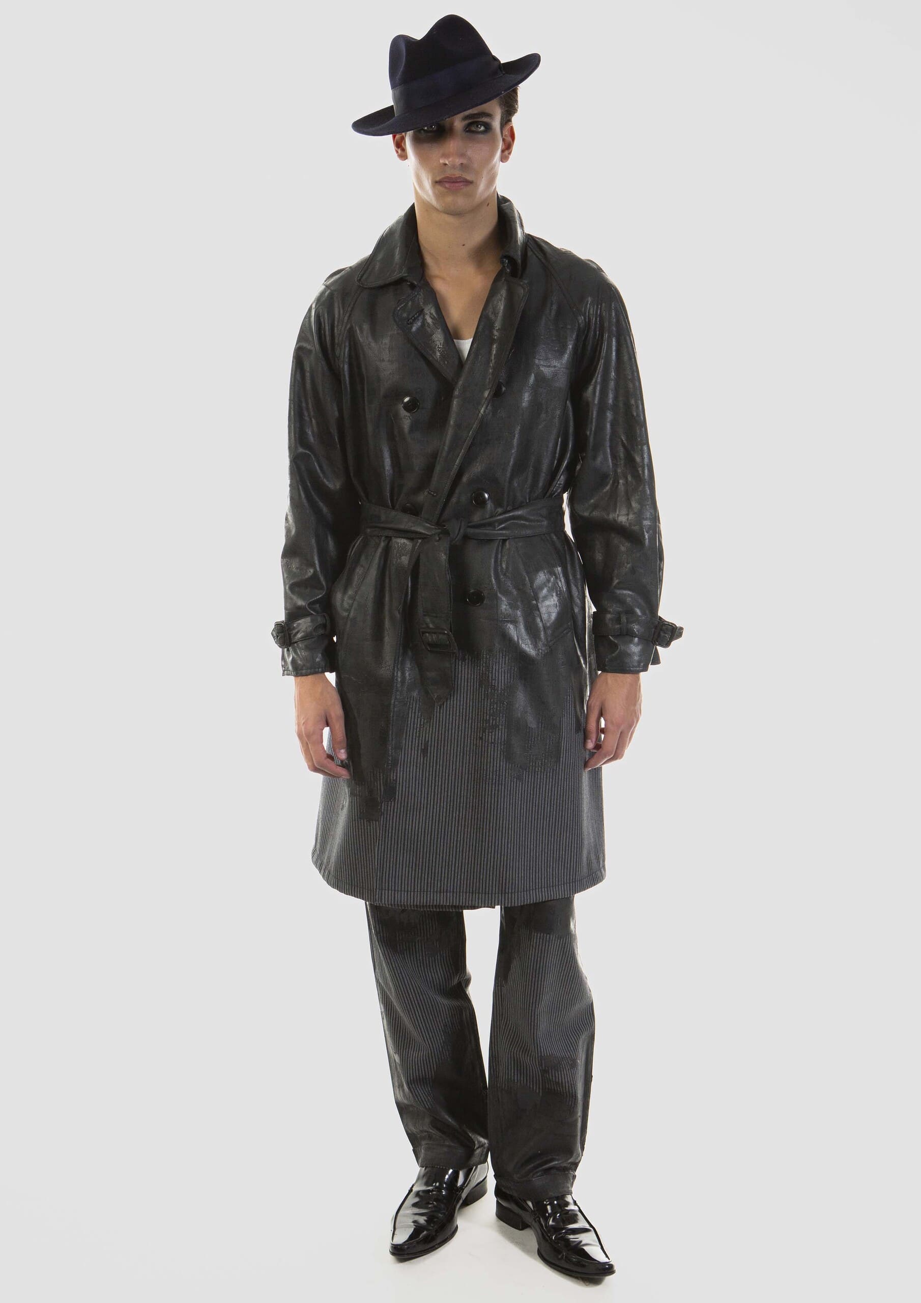 Trench Coat Black Pearl