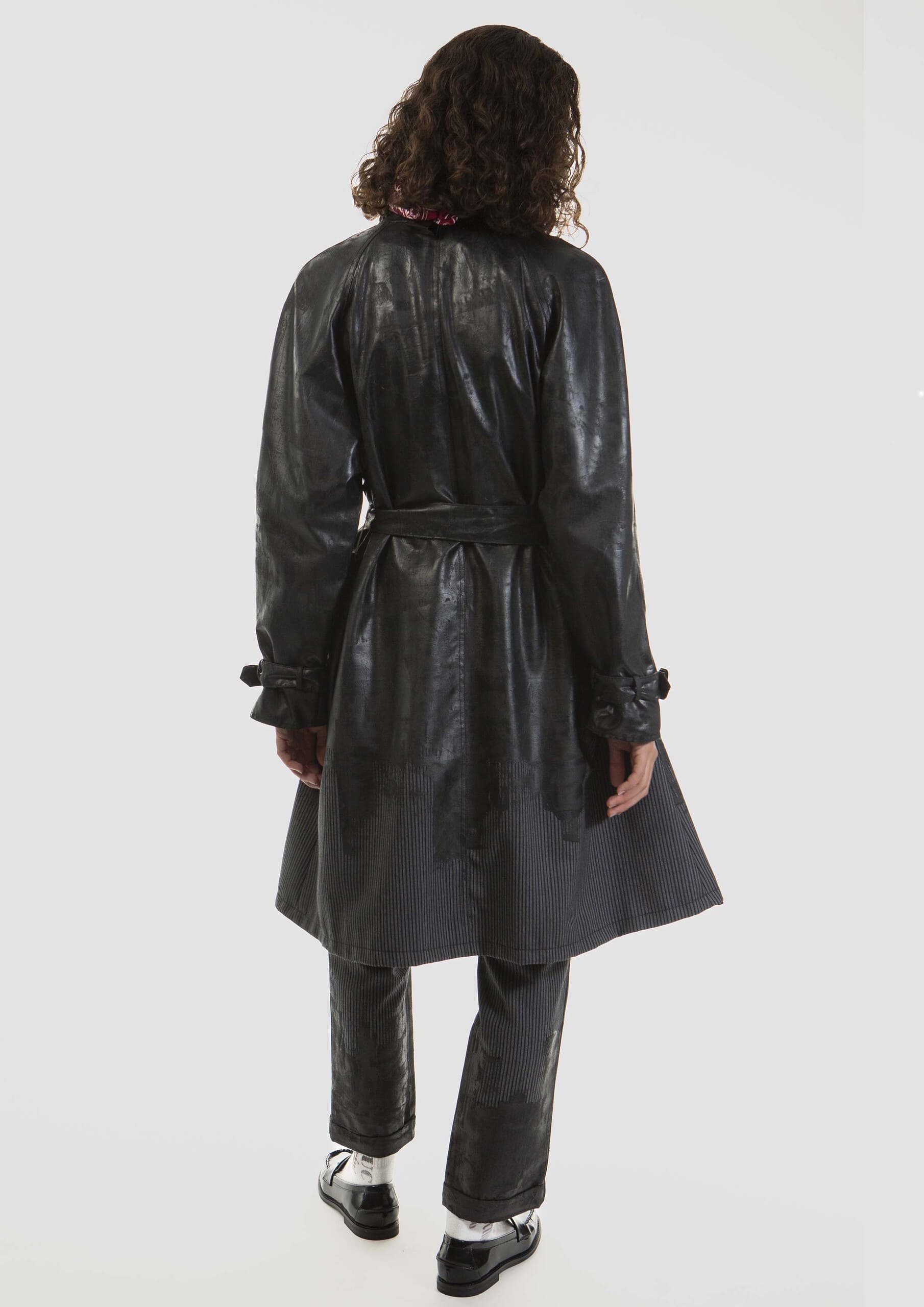 Trench Coat Black Pearl