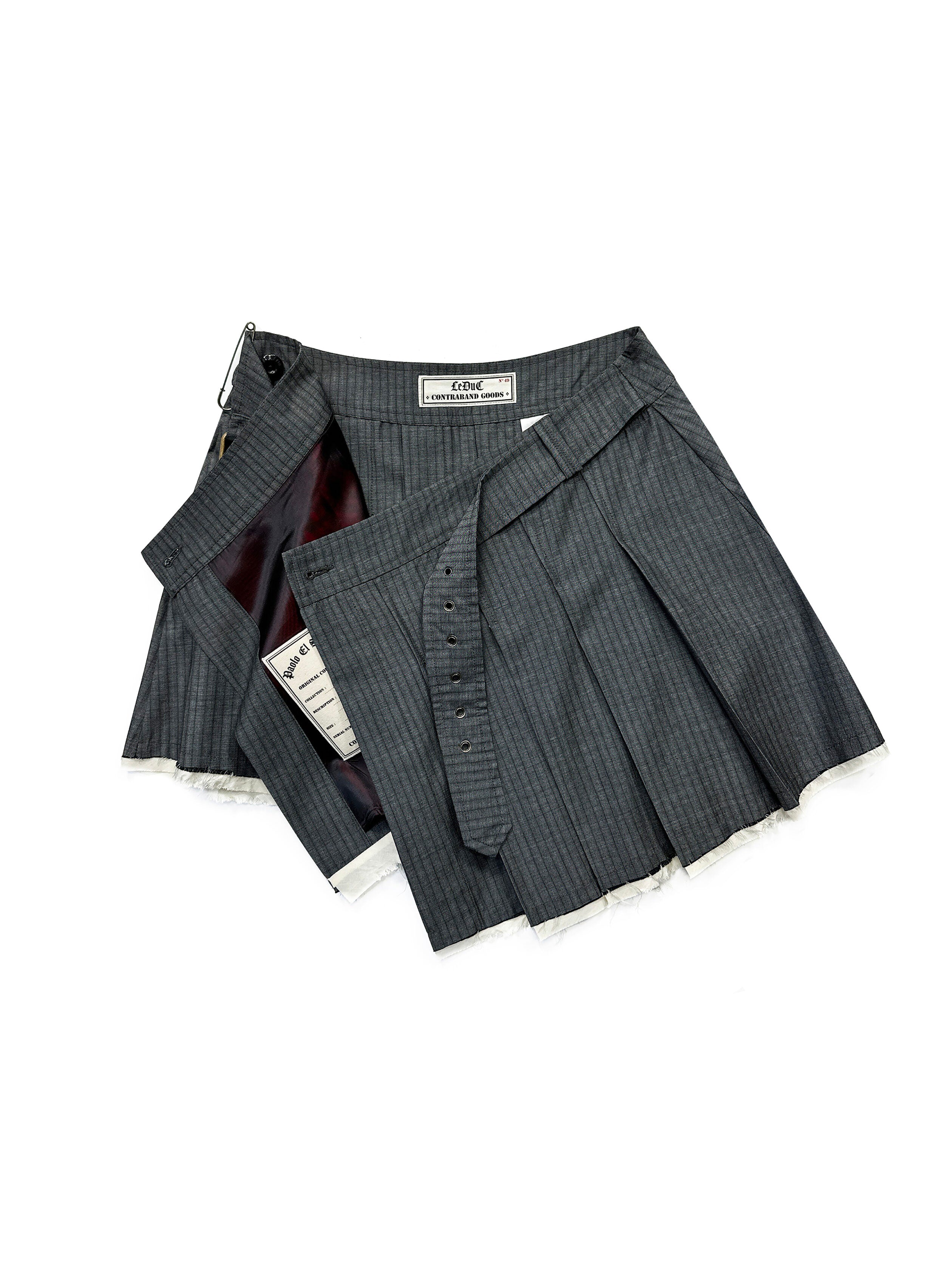 The Mini Kilt Grey