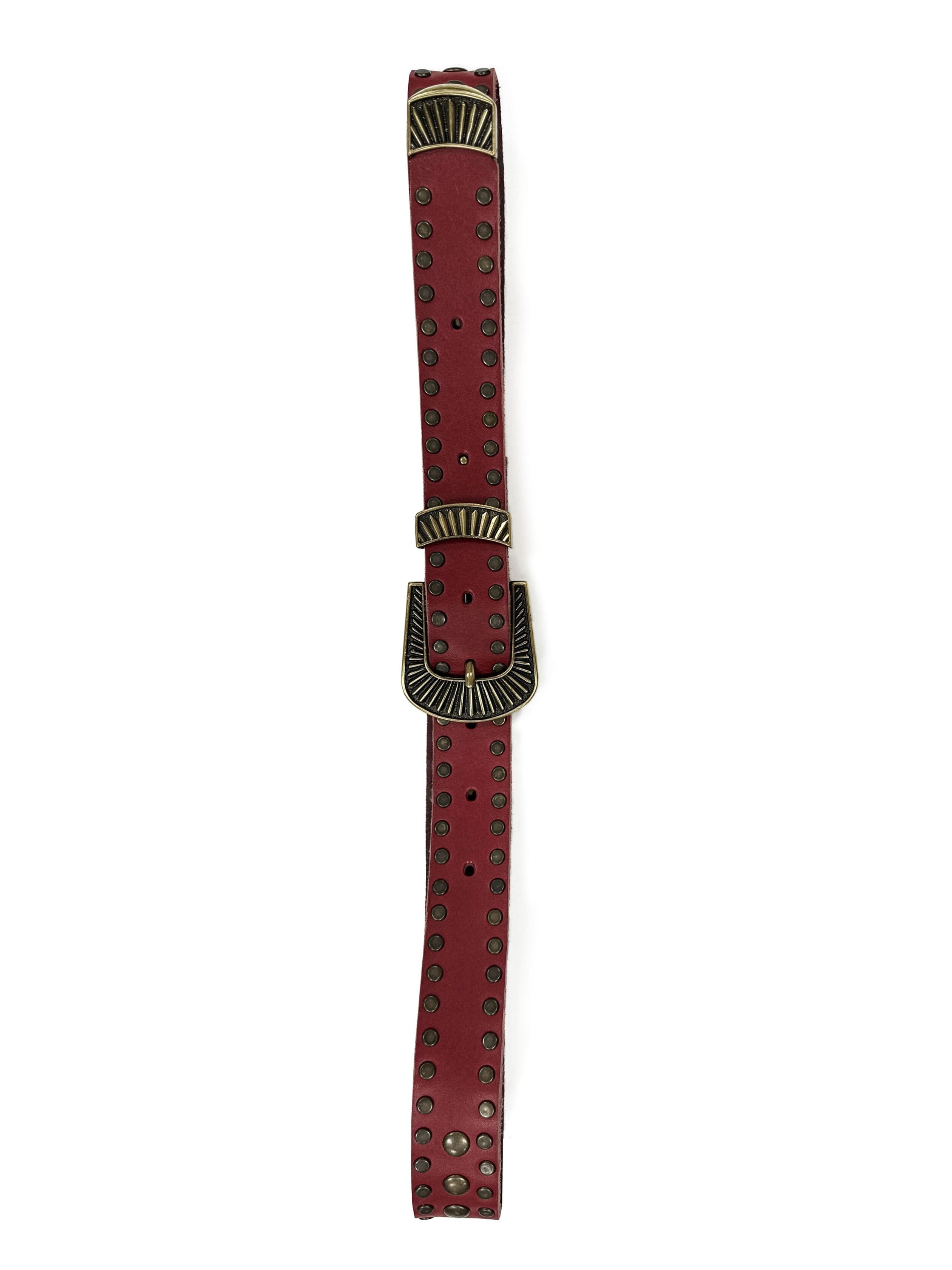 Belt “Corrective Service“ Red