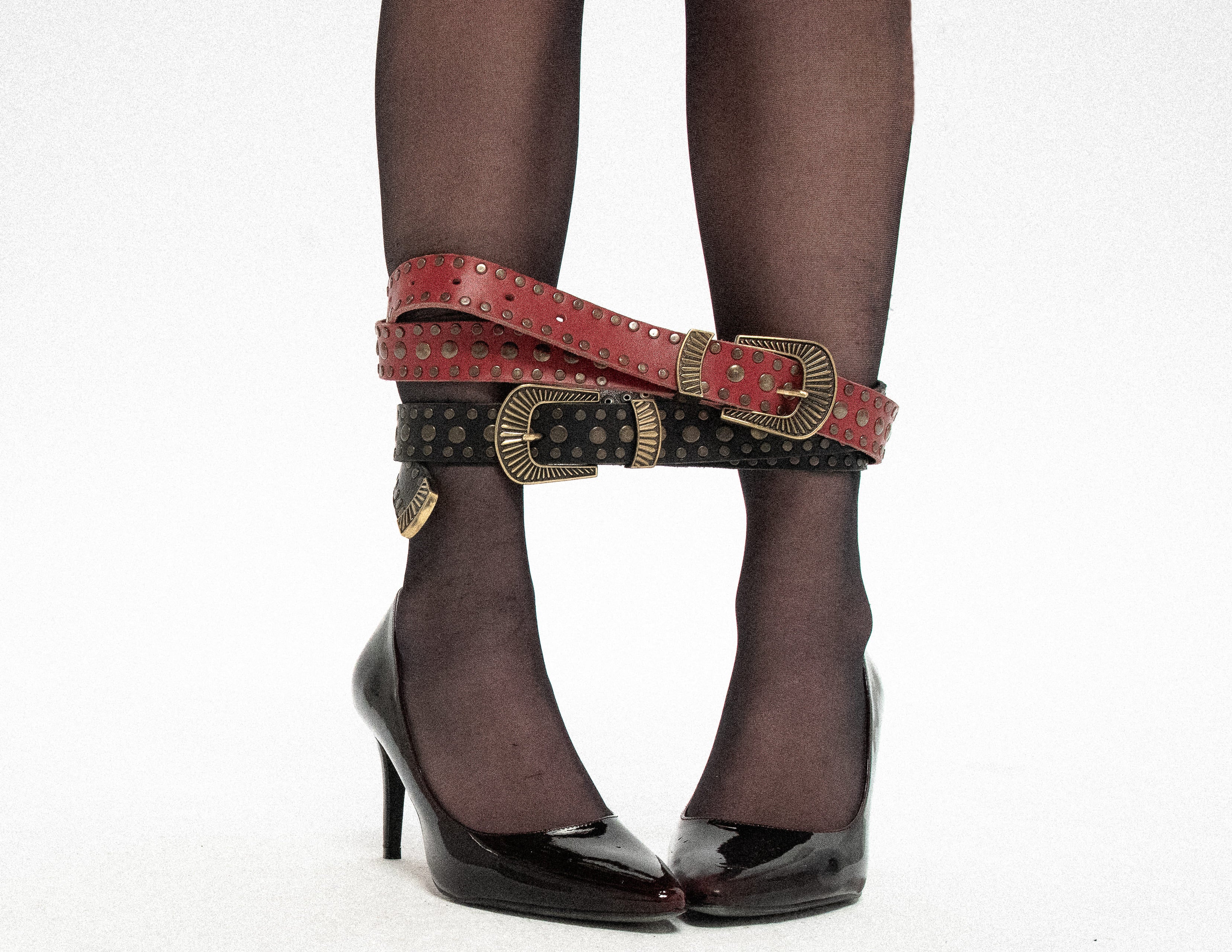Belt “Corrective Service“ Red