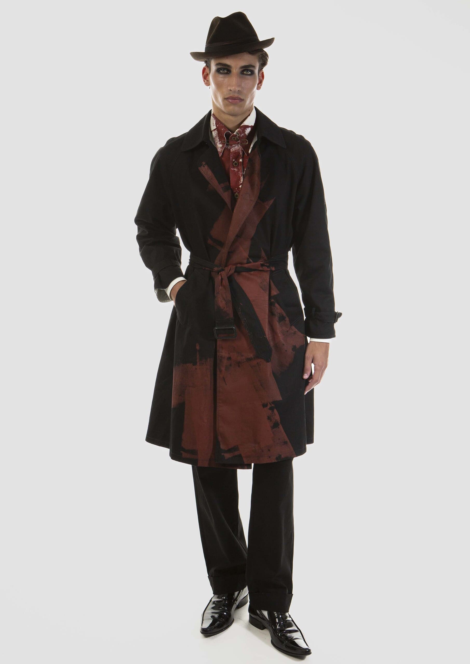 Bleeding Trench Coat