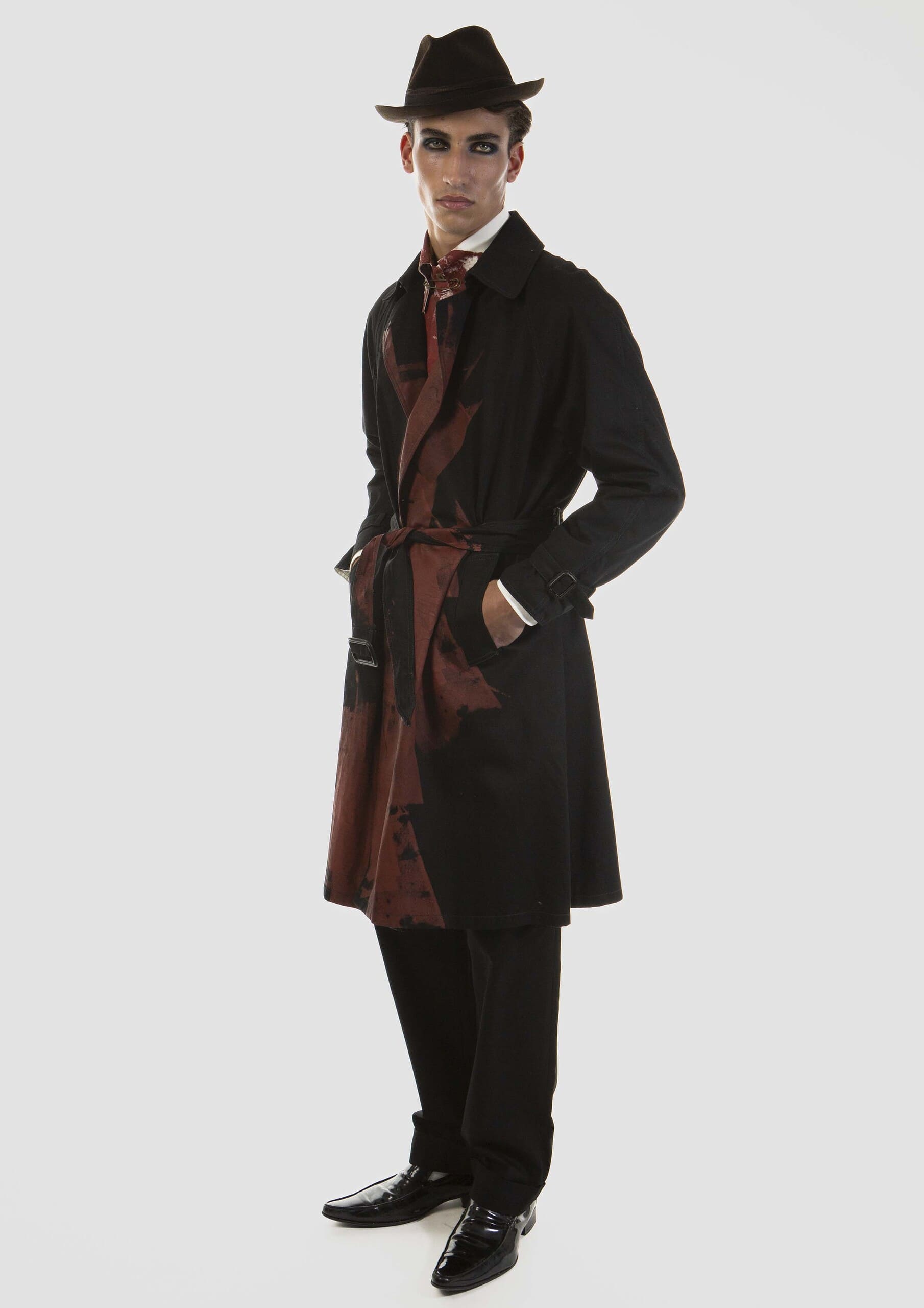 Bleeding Trench Coat