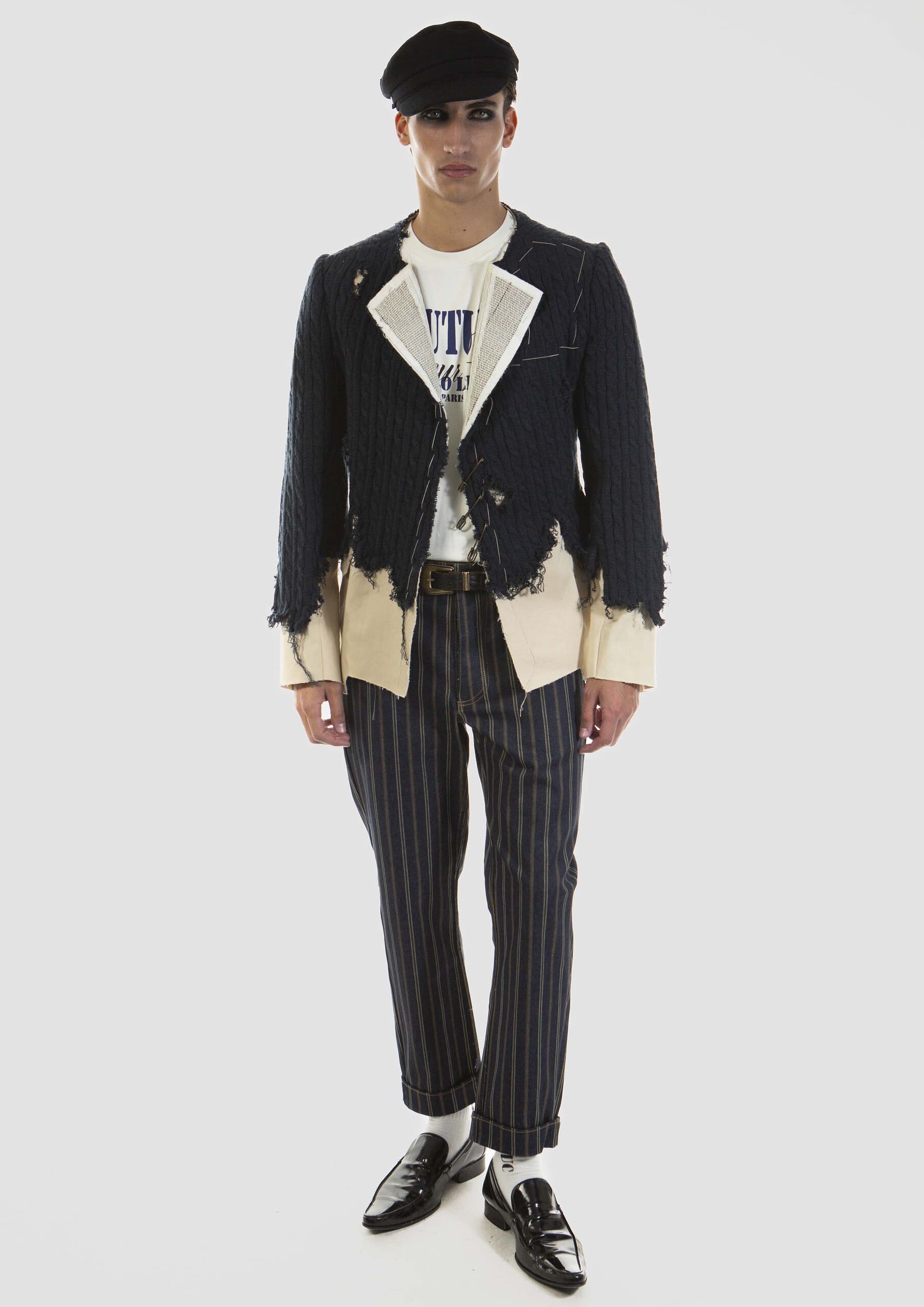 Cross-bred Sweater Blazer