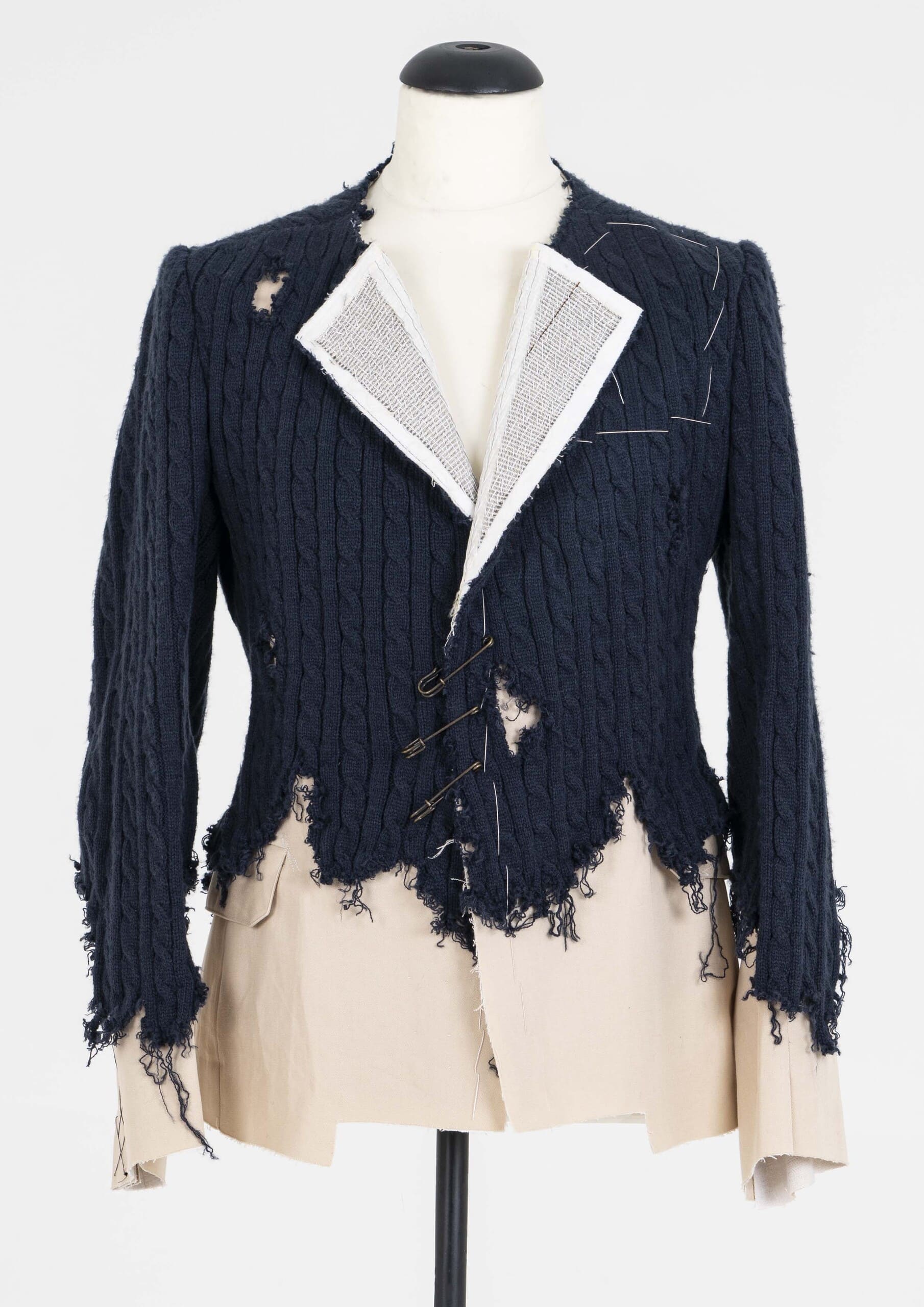 Cross-bred Sweater Blazer