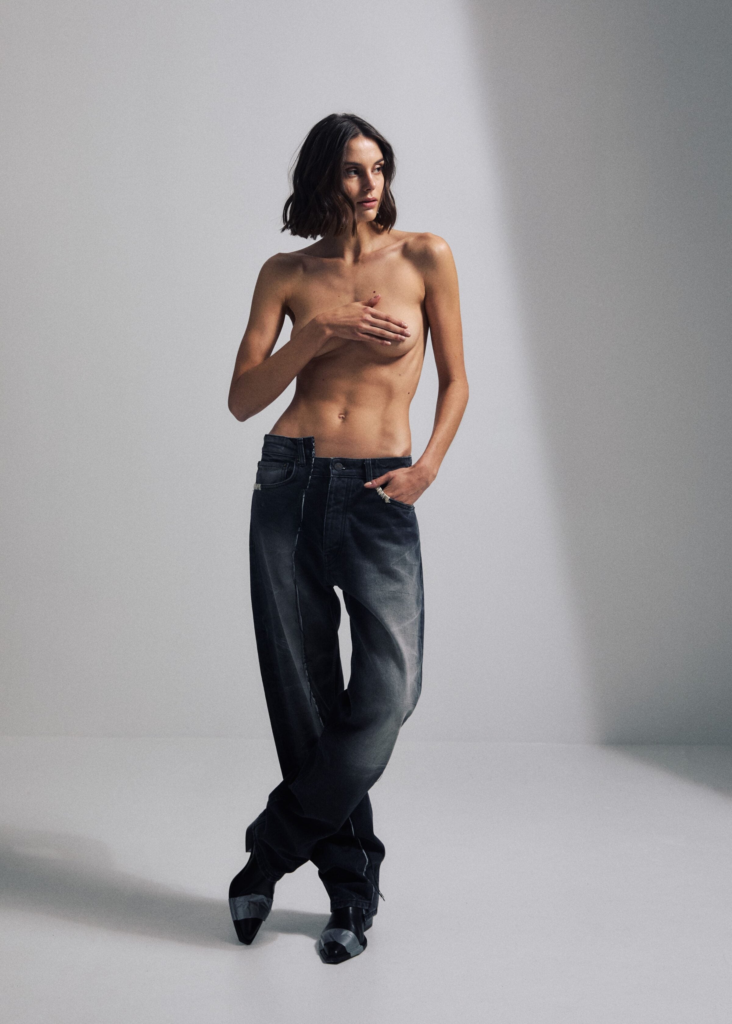 Denim “Shifted Couture“ Black