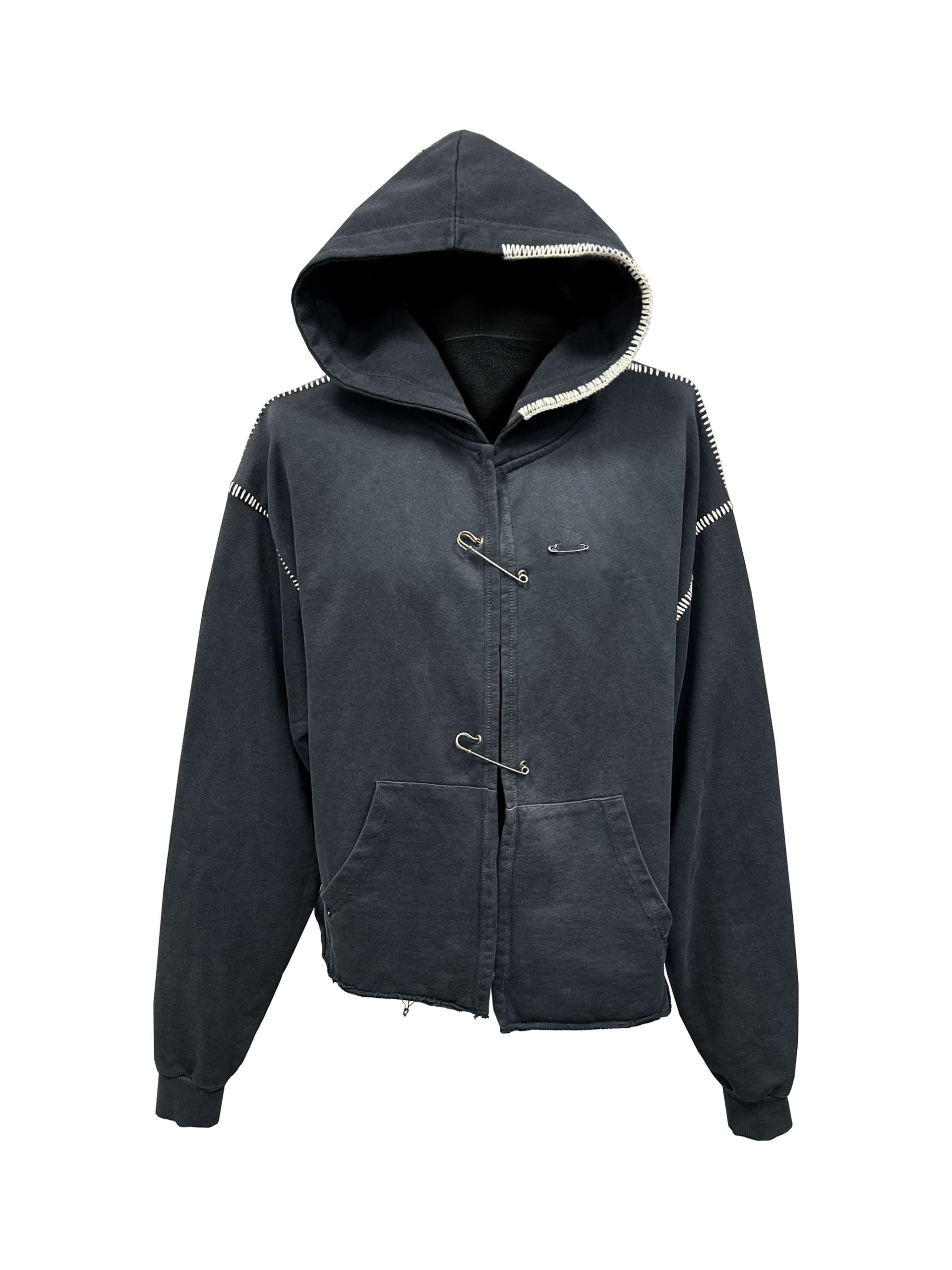 Hoodie"Raw Edge"