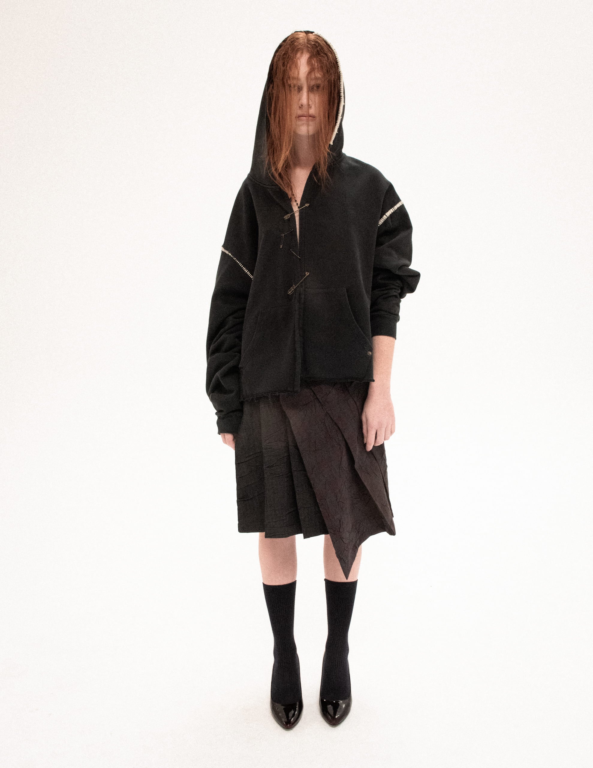 Hoodie"Raw Edge"