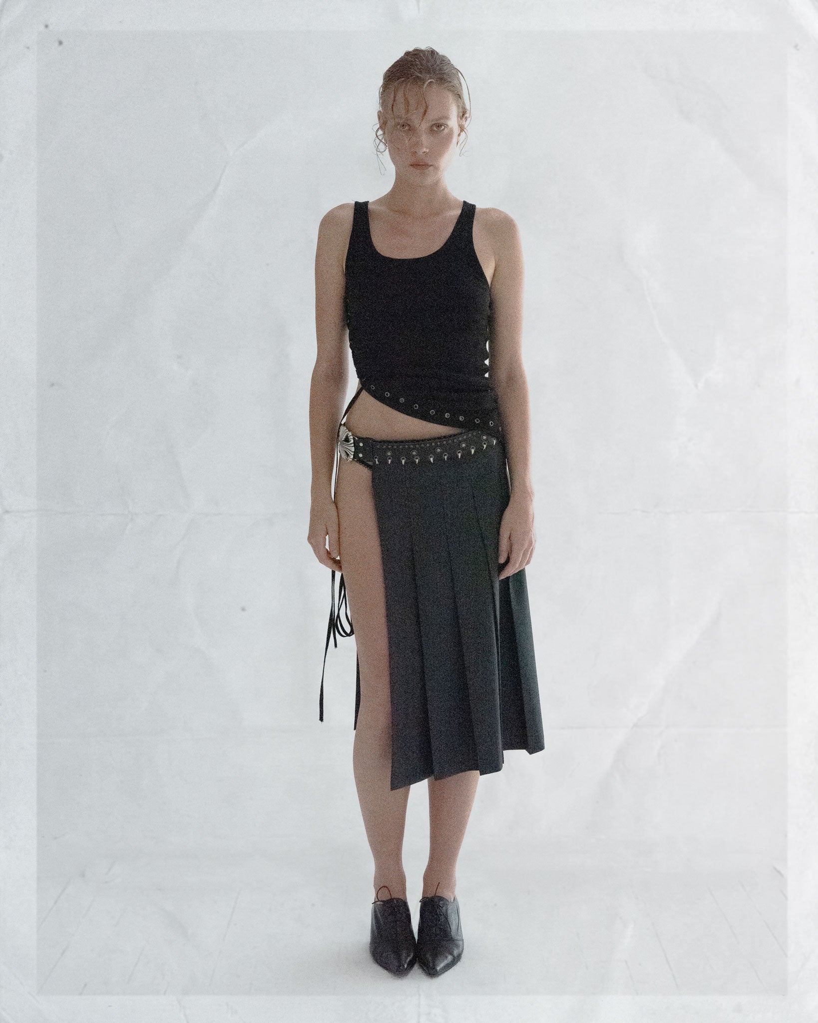 Tank Top “Bustier Leduc” Black