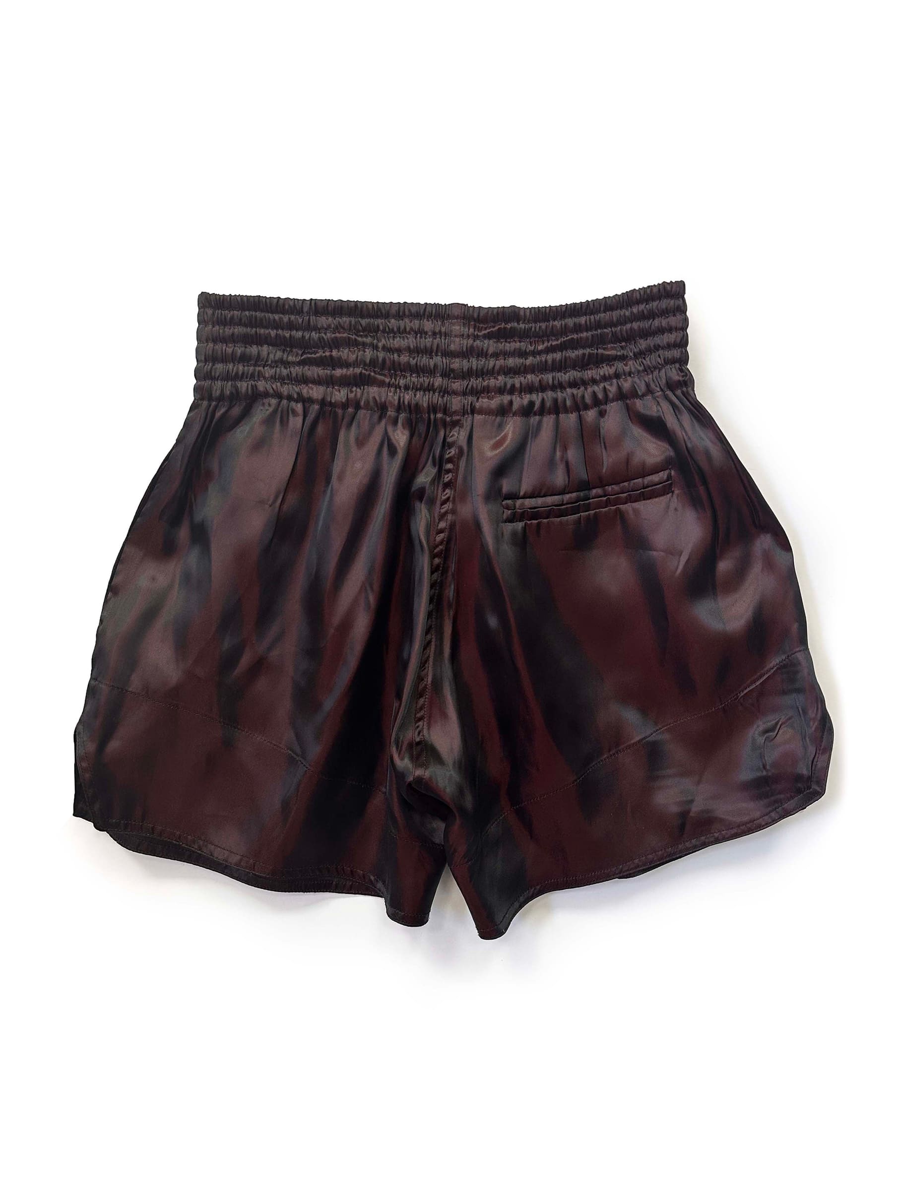 Muay Thai Short "Leduc" Dark Red