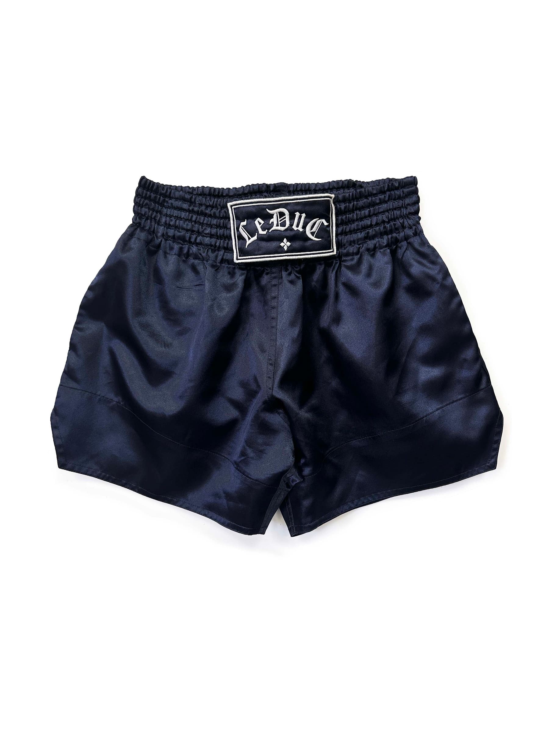 Muay Thai Short "Leduc" Navy Blue