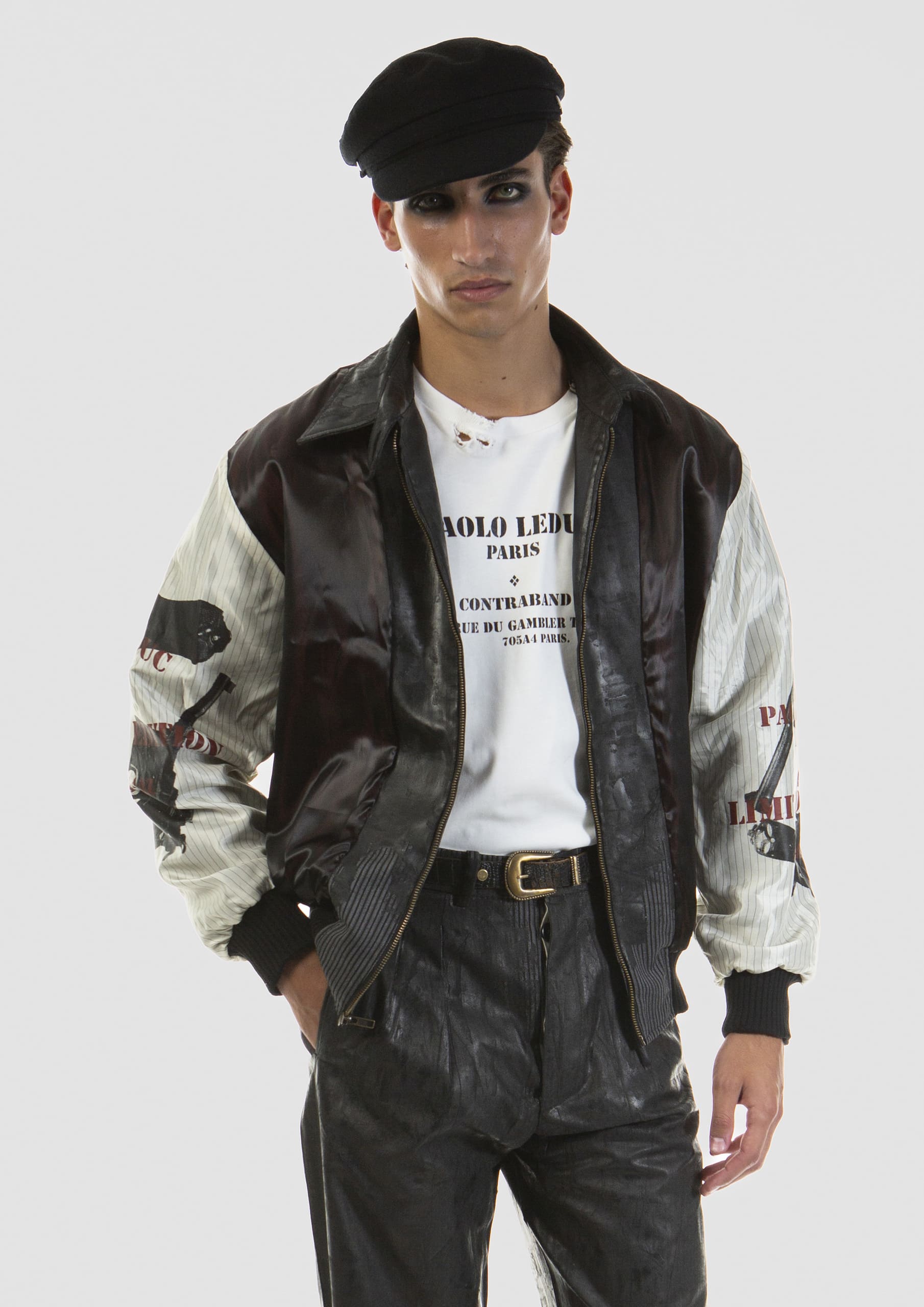 Reverso Bomber Jacket Black Pearl