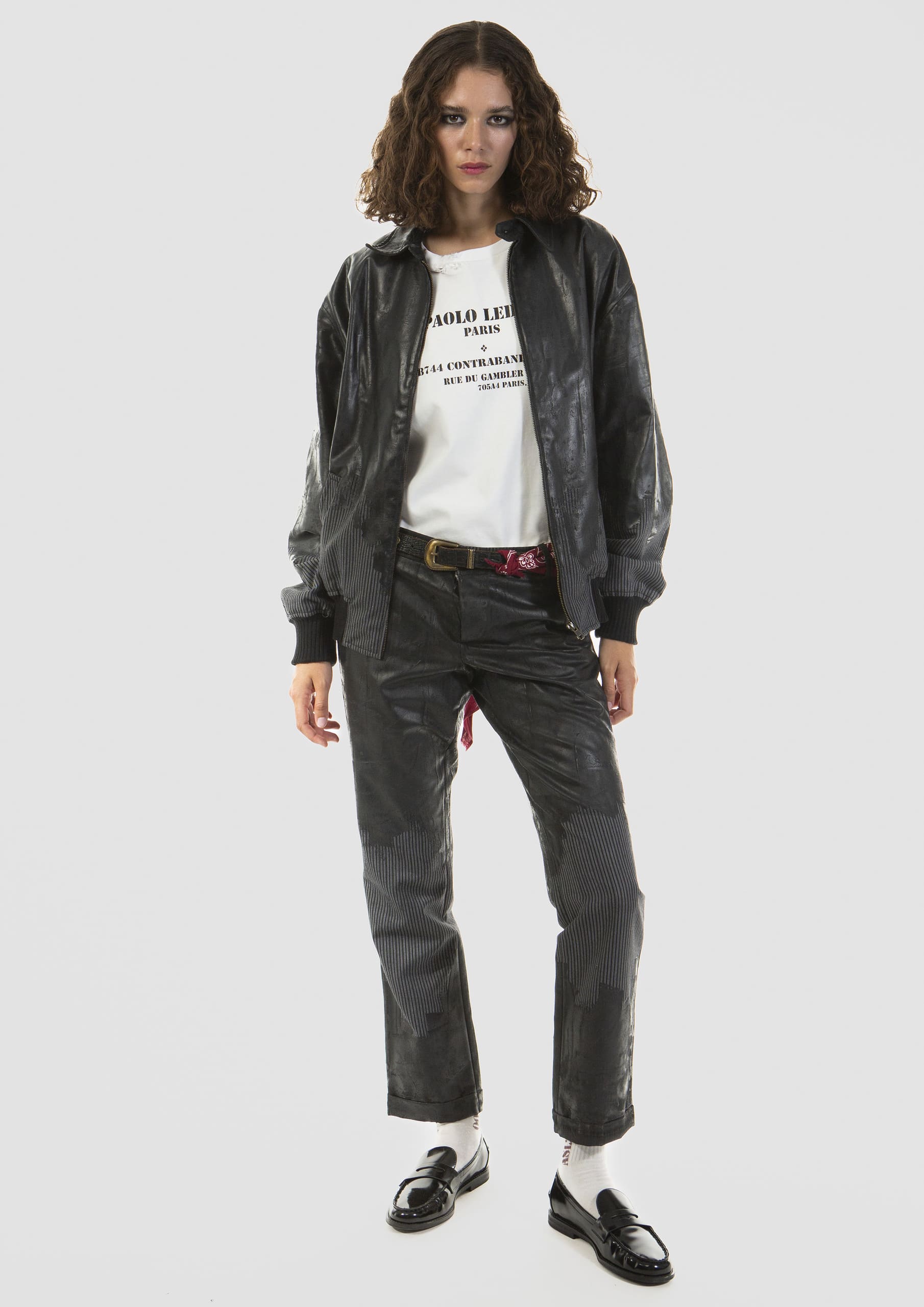 Reverso Bomber Jacket Black Pearl