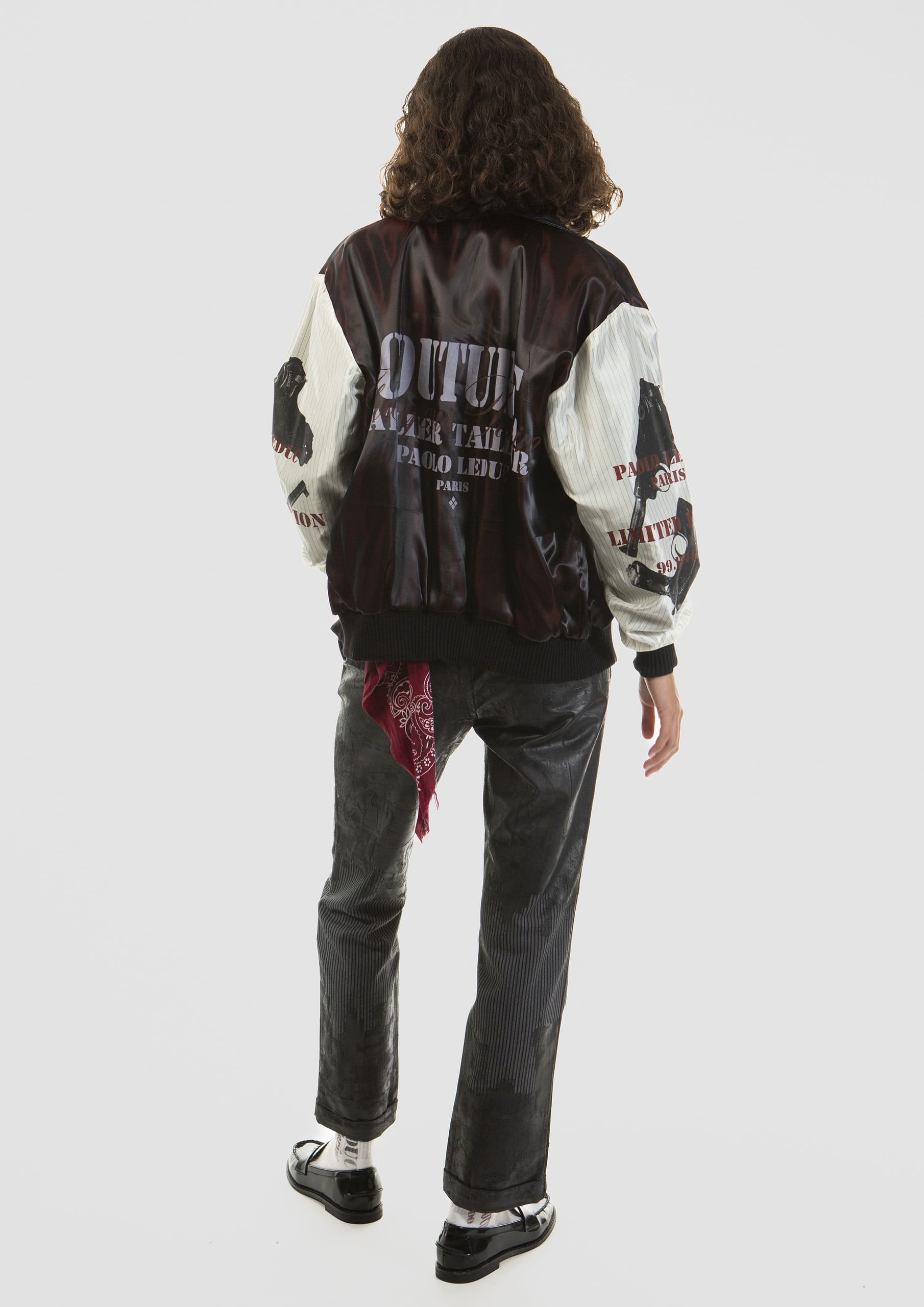 Reverso Bomber Jacket Black Pearl