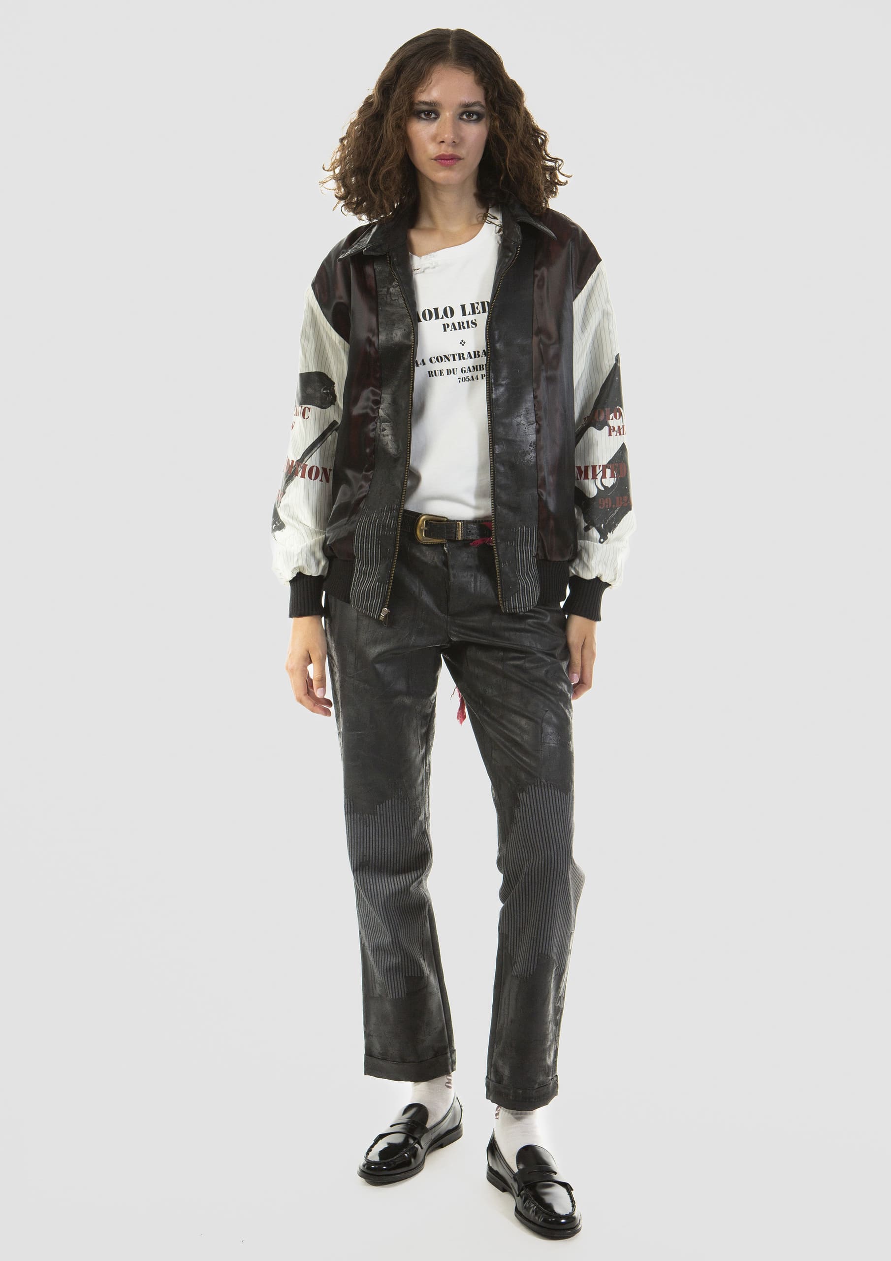 Reverso Bomber Jacket Black Pearl