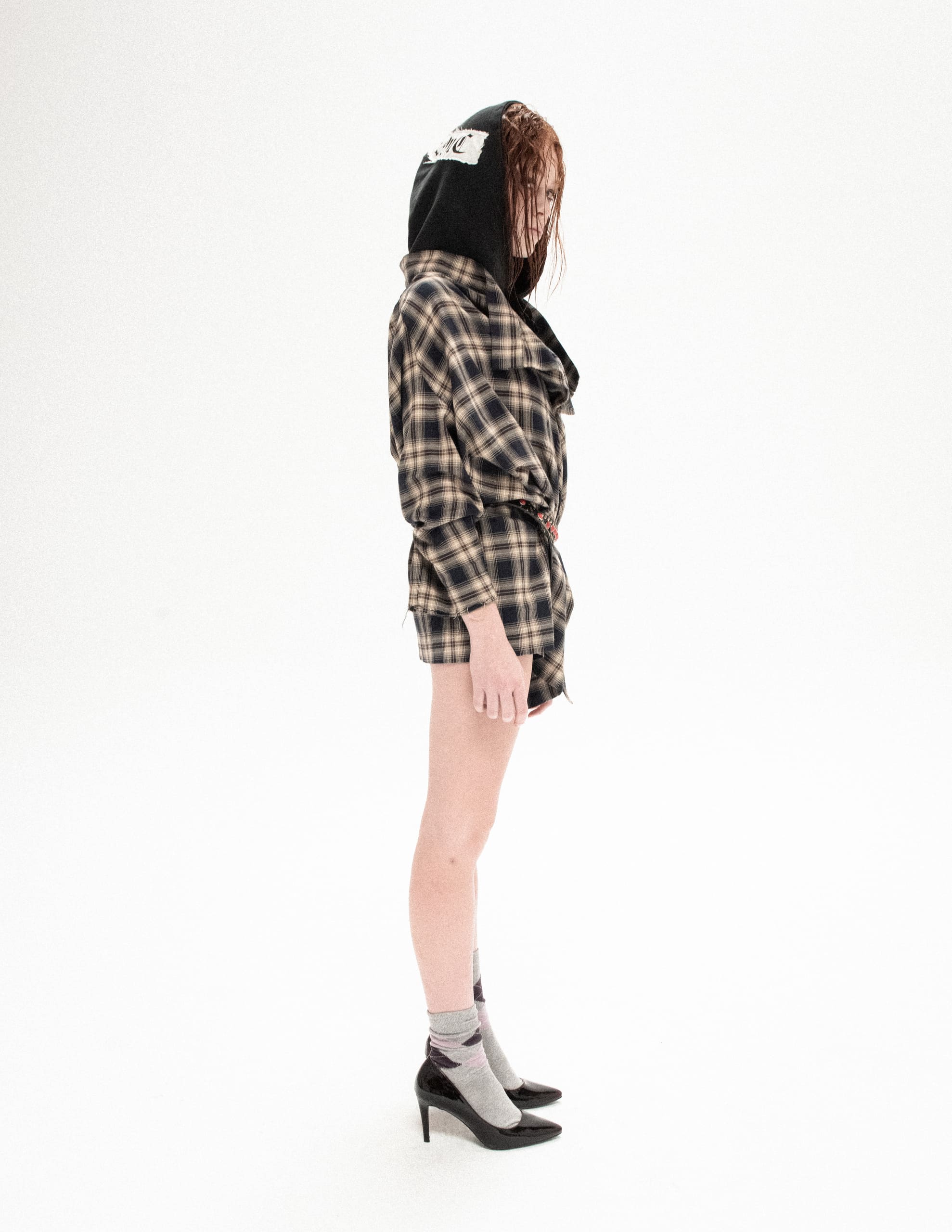 Ruffled shirt “confessional”