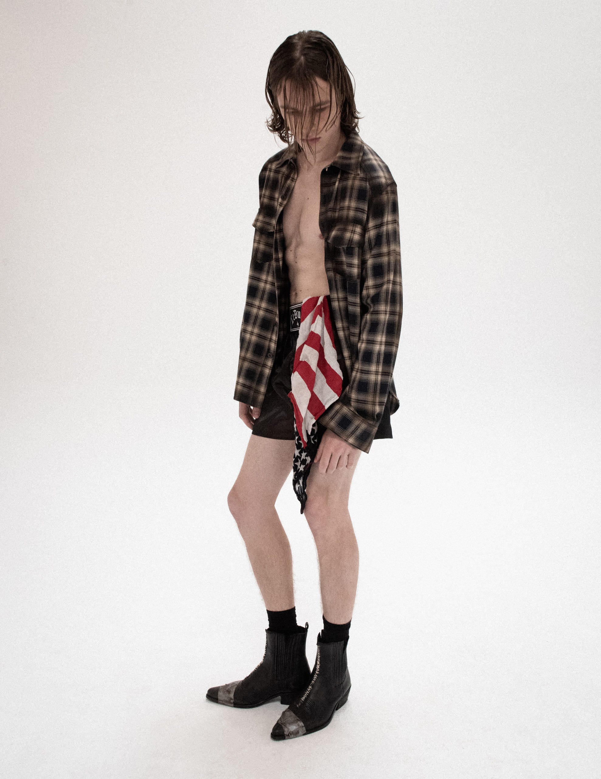 Shirt “Lined sins”