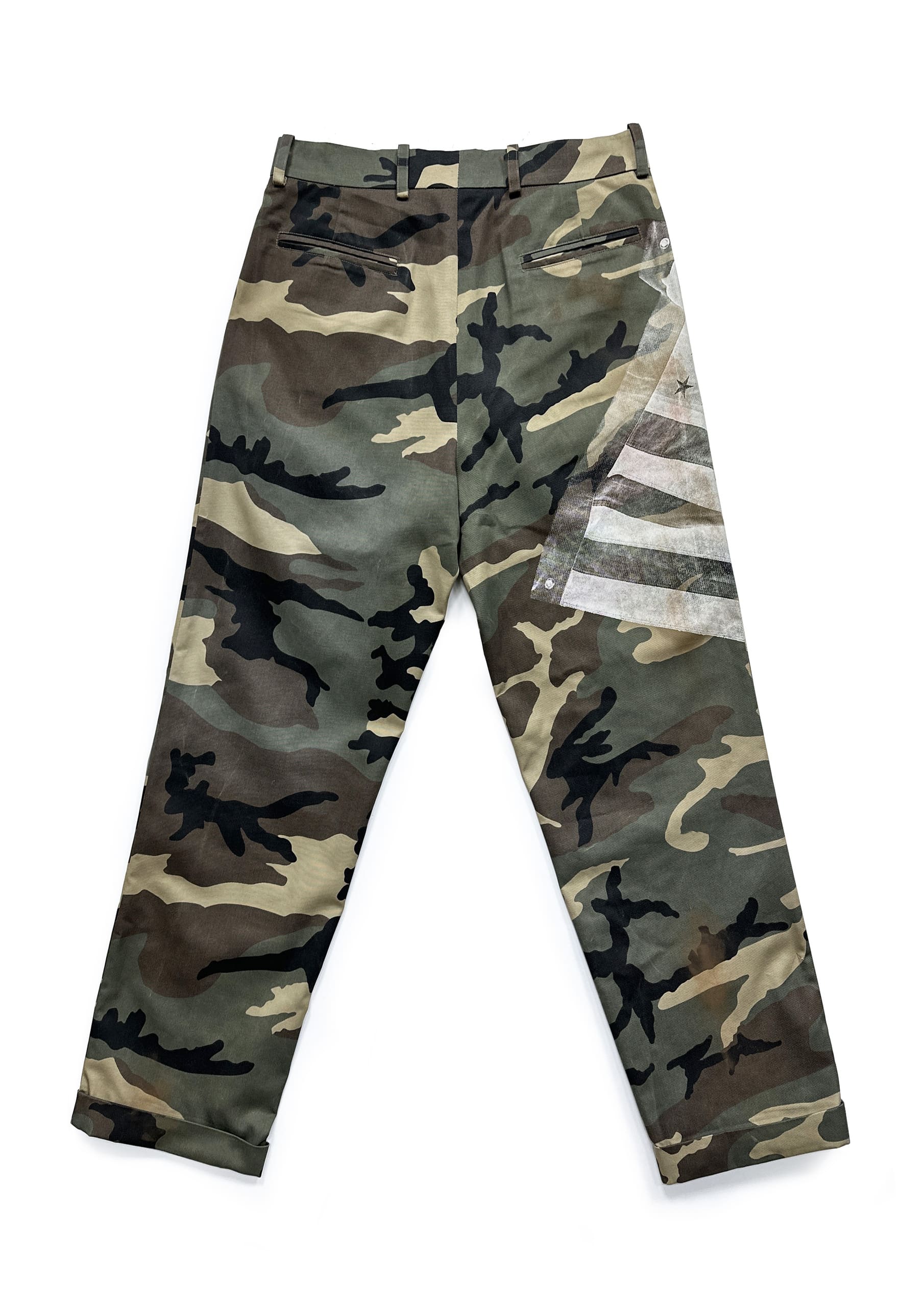 Tailored Pants "Camouflage"