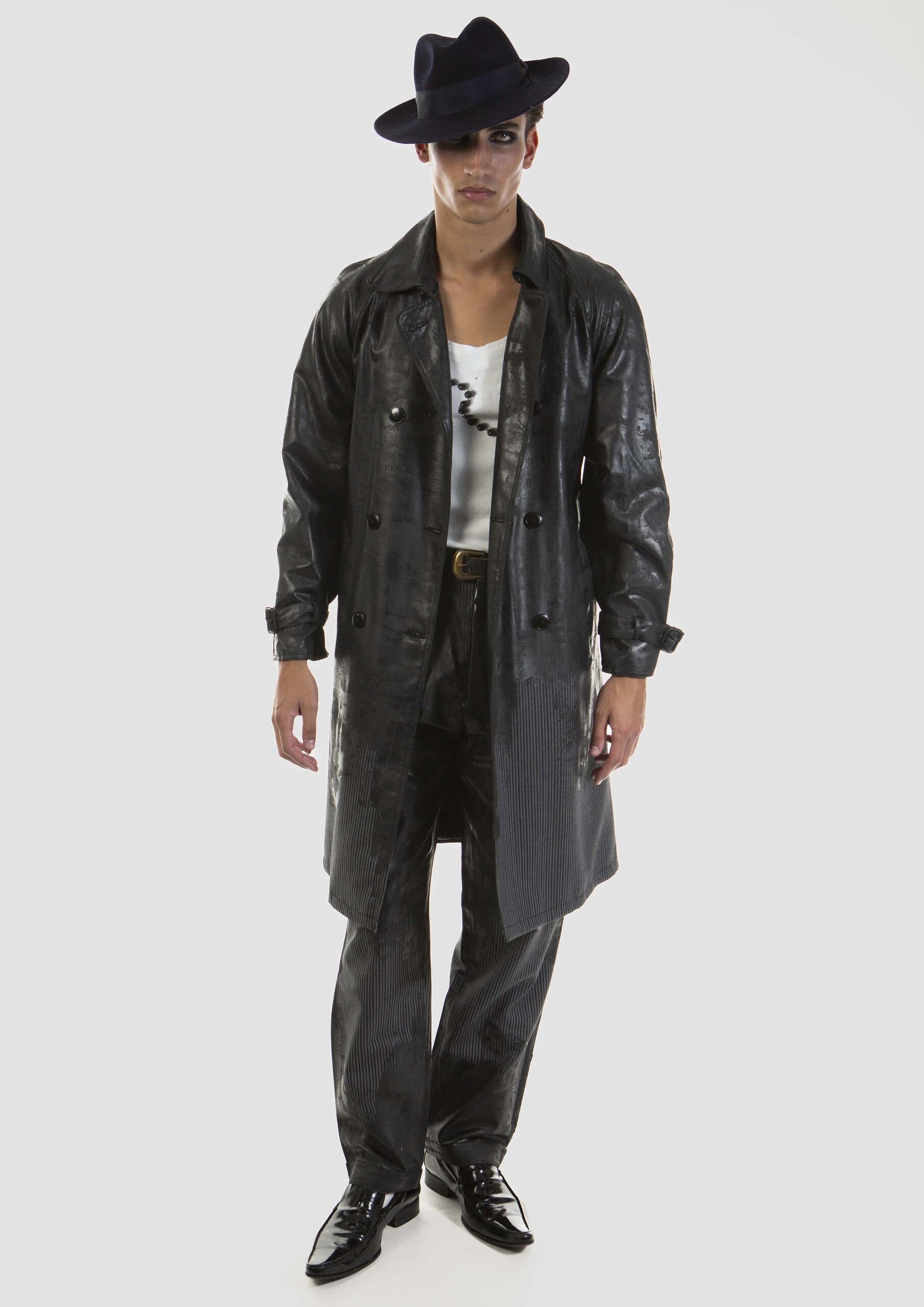 Trench Coat Black Pearl
