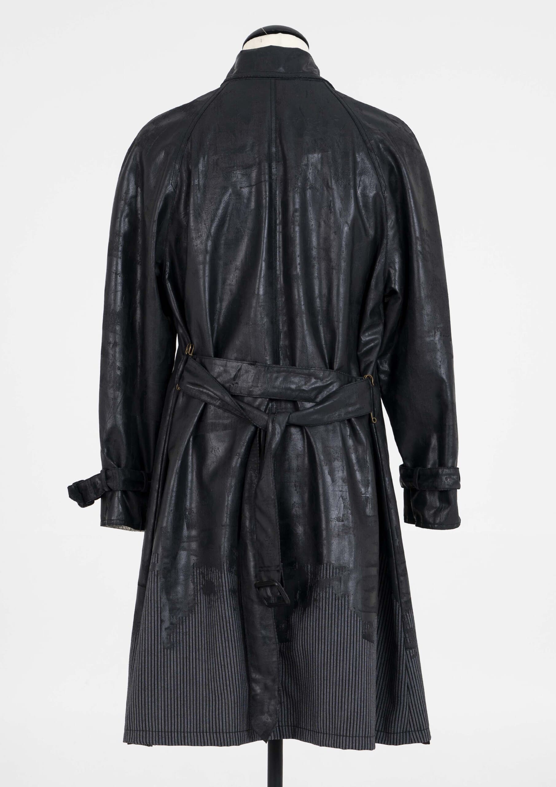 Trench Coat Black Pearl