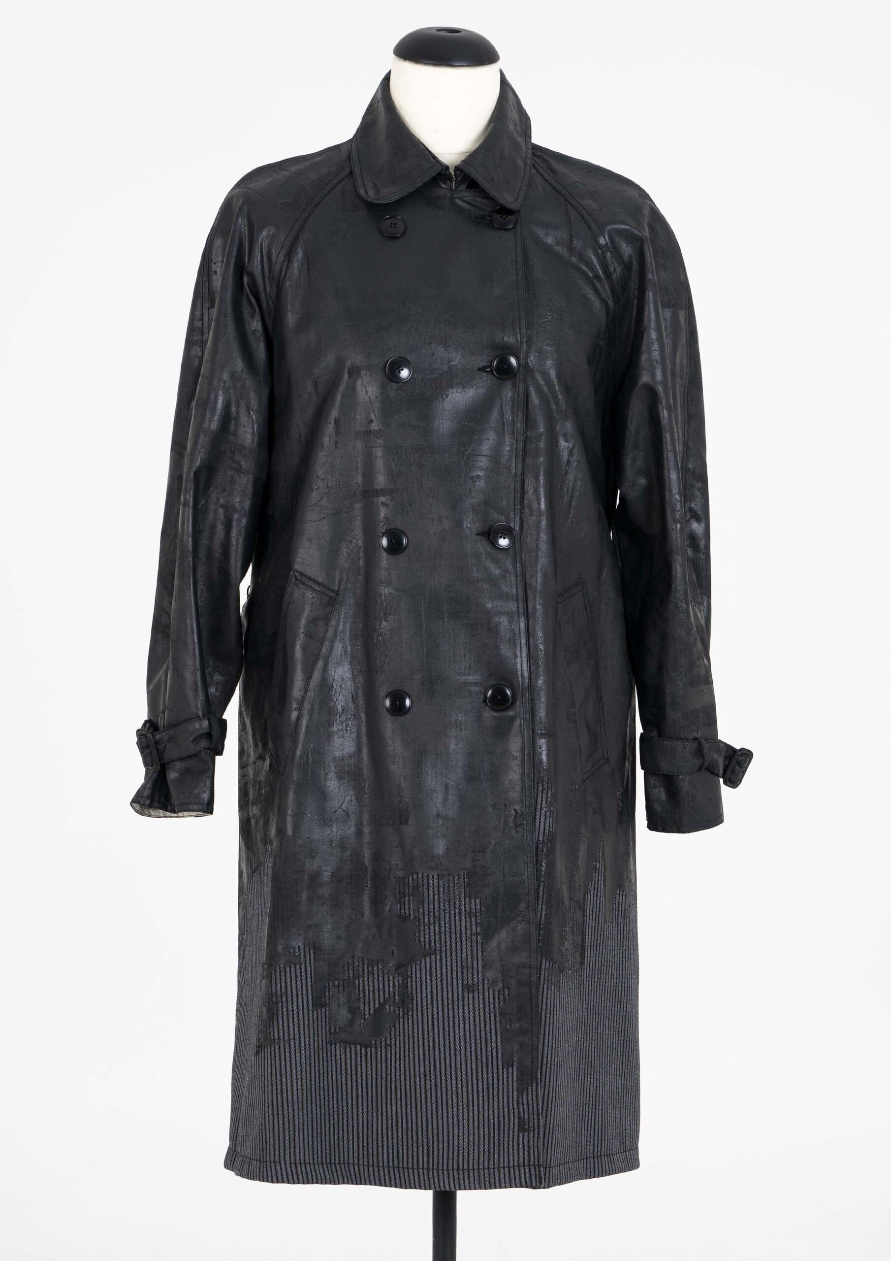 Trench Coat Black Pearl